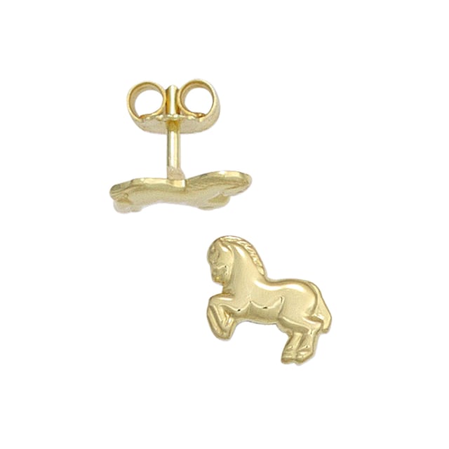 JOBO Paar Ohrstecker »Kinder-Ohrringe Pferd«, 333 Gold online bestellen |  BAUR
