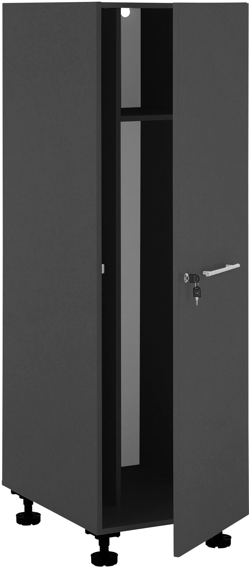 Laundreezy Mehrzweckschrank »Laundreezy, Haushaltsschrank BxHxT 50x162x68 cm« 1 Stk. tlg. Breite 50cm, Tür L/R montierbar, Softclose, abschließbar