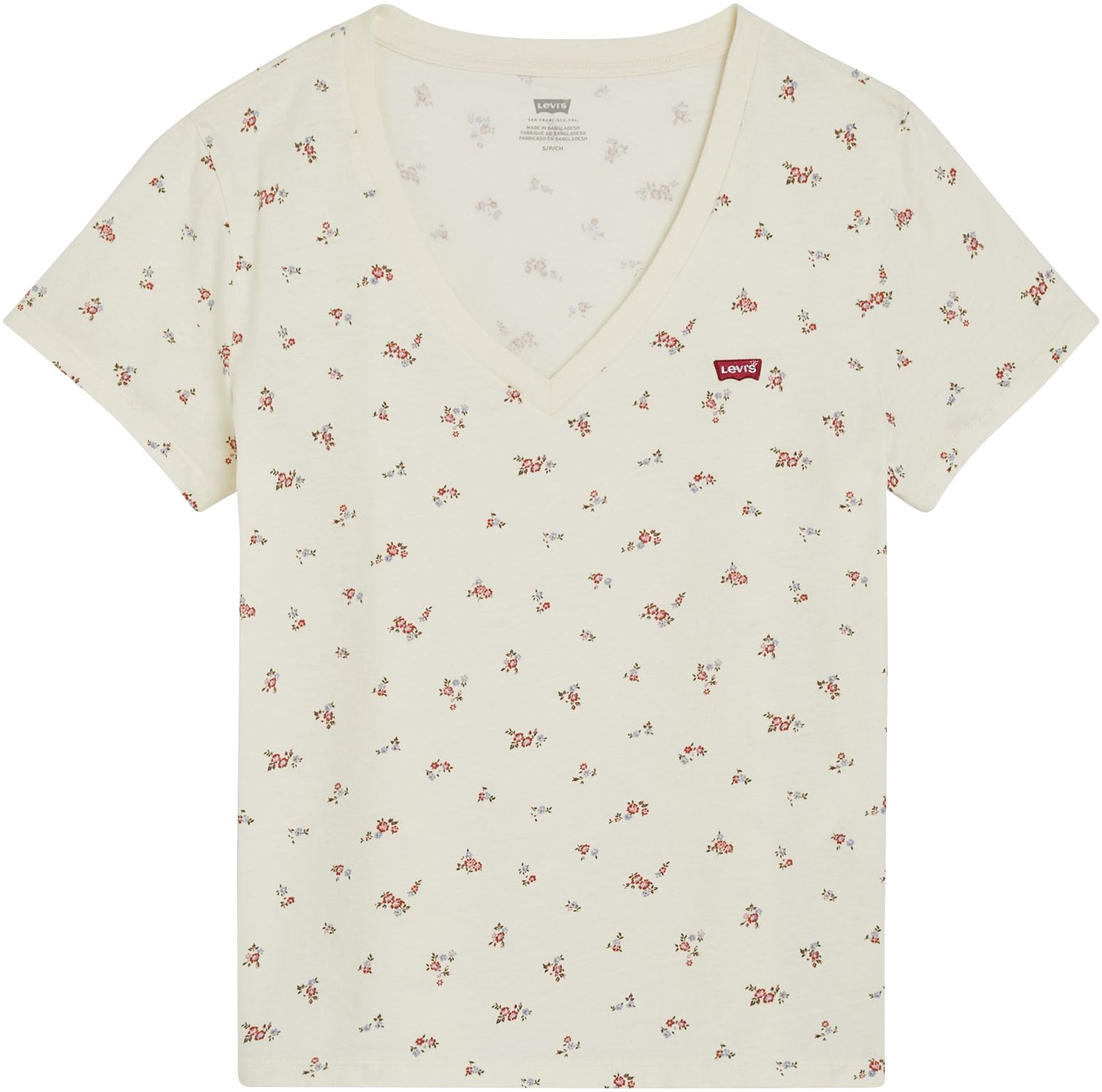 Levi's® T-Shirt »PERFECT VNECK MULTI-COL«