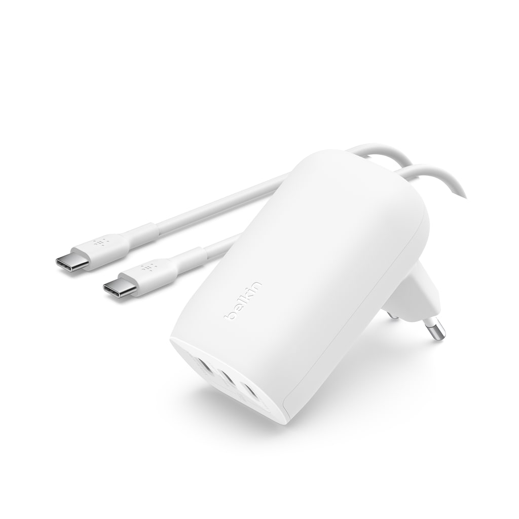 Belkin USB-Ladegerät »BOOST CHARGE 67W Ladegerät mit 3x USB-C, inkl. Kabel«