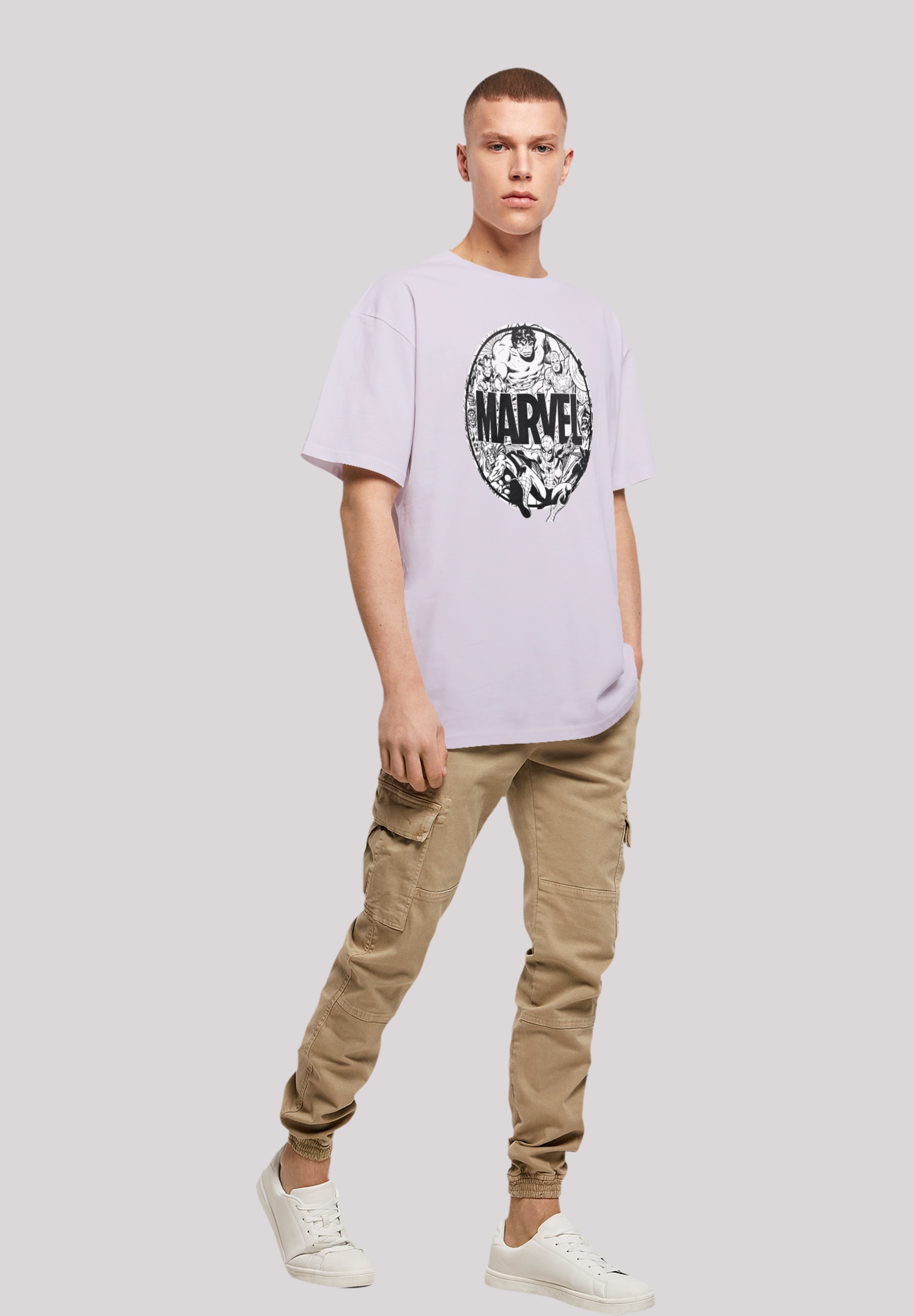 F4NT4STIC Kurzarmshirt »F4NT4STIC Herren«, (1 tlg.)
