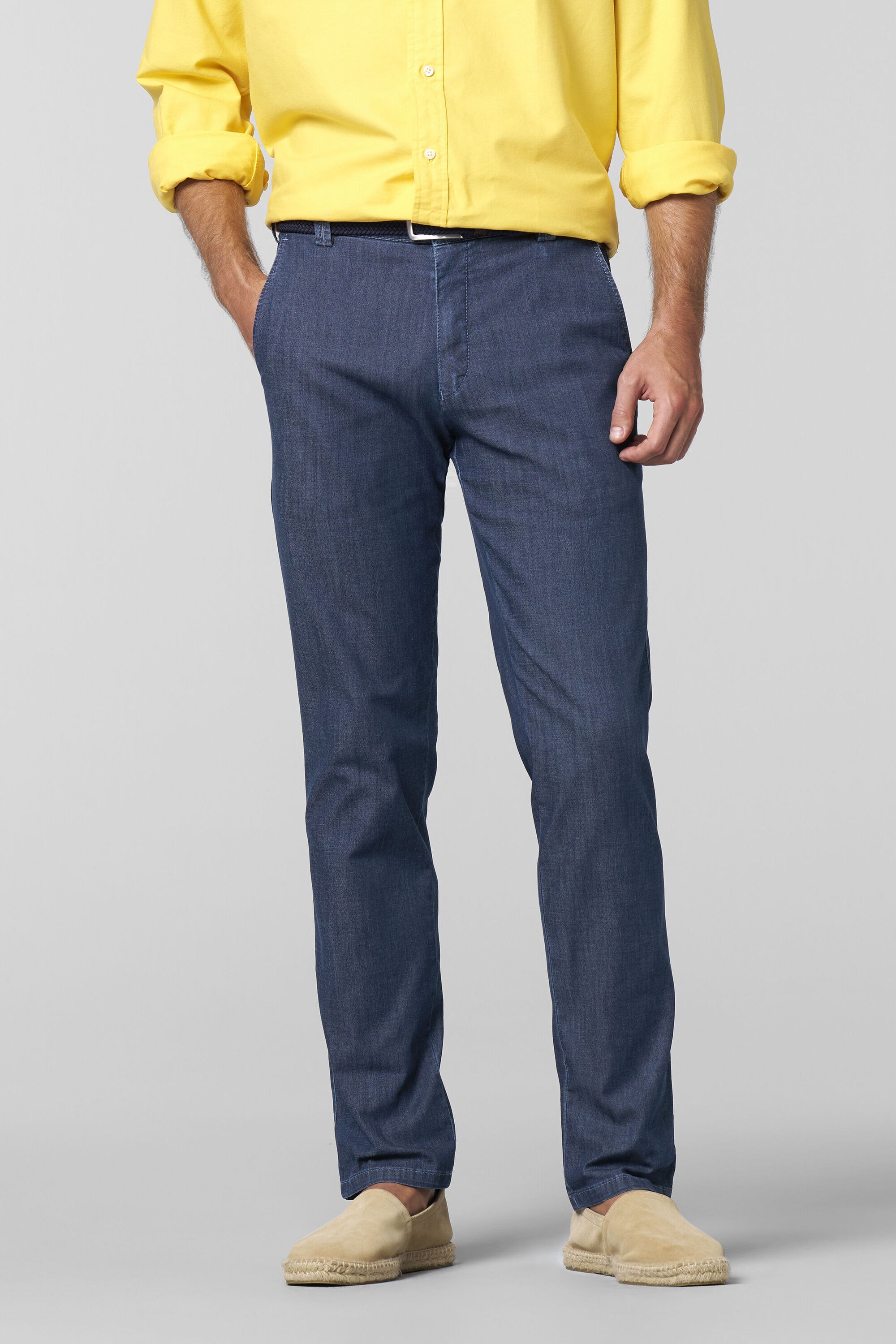 MEYER Chinos "BONN Art.1-4120", mit Ziersteppung günstig online kaufen