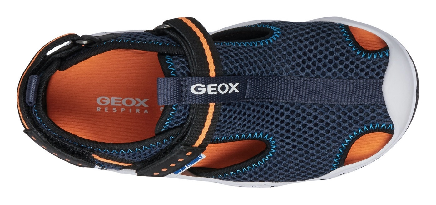 Geox Sandale »JR WADER«, mit hochgezogener Zehenkappe