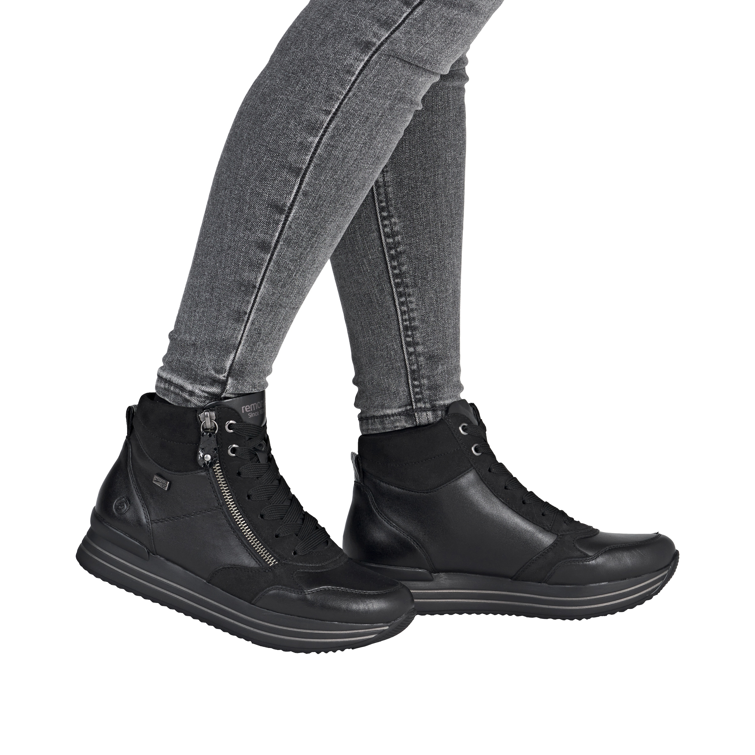 Remonte Sneakerboots, Schnürboots, Plateauboots, Stiefelette, wasserabweisende TEX-Membran