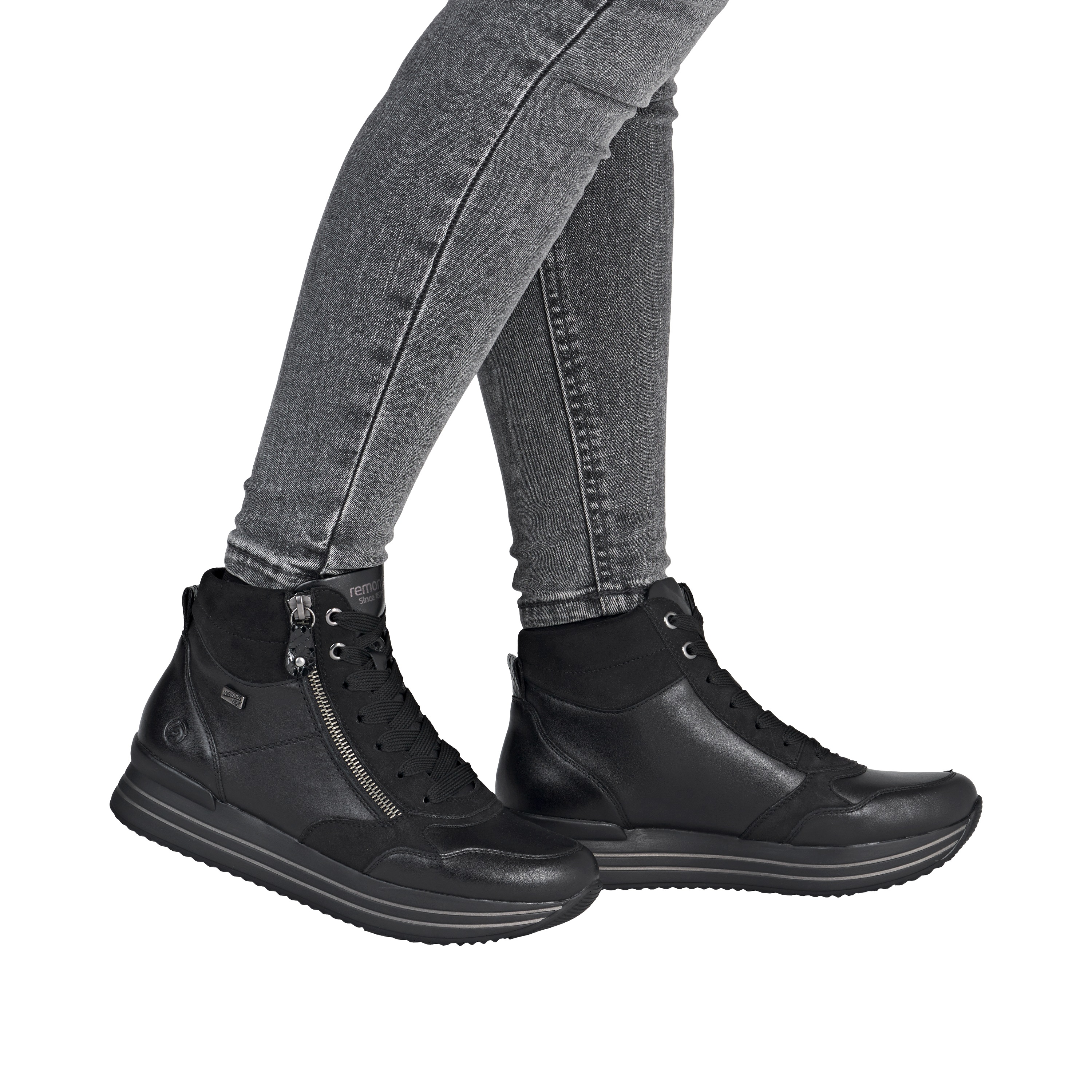 Thumbnail - Remonte Sneakerboots Schnürboots, Plateauboots, Stiefelette, wasserabweisende TEX-Membran