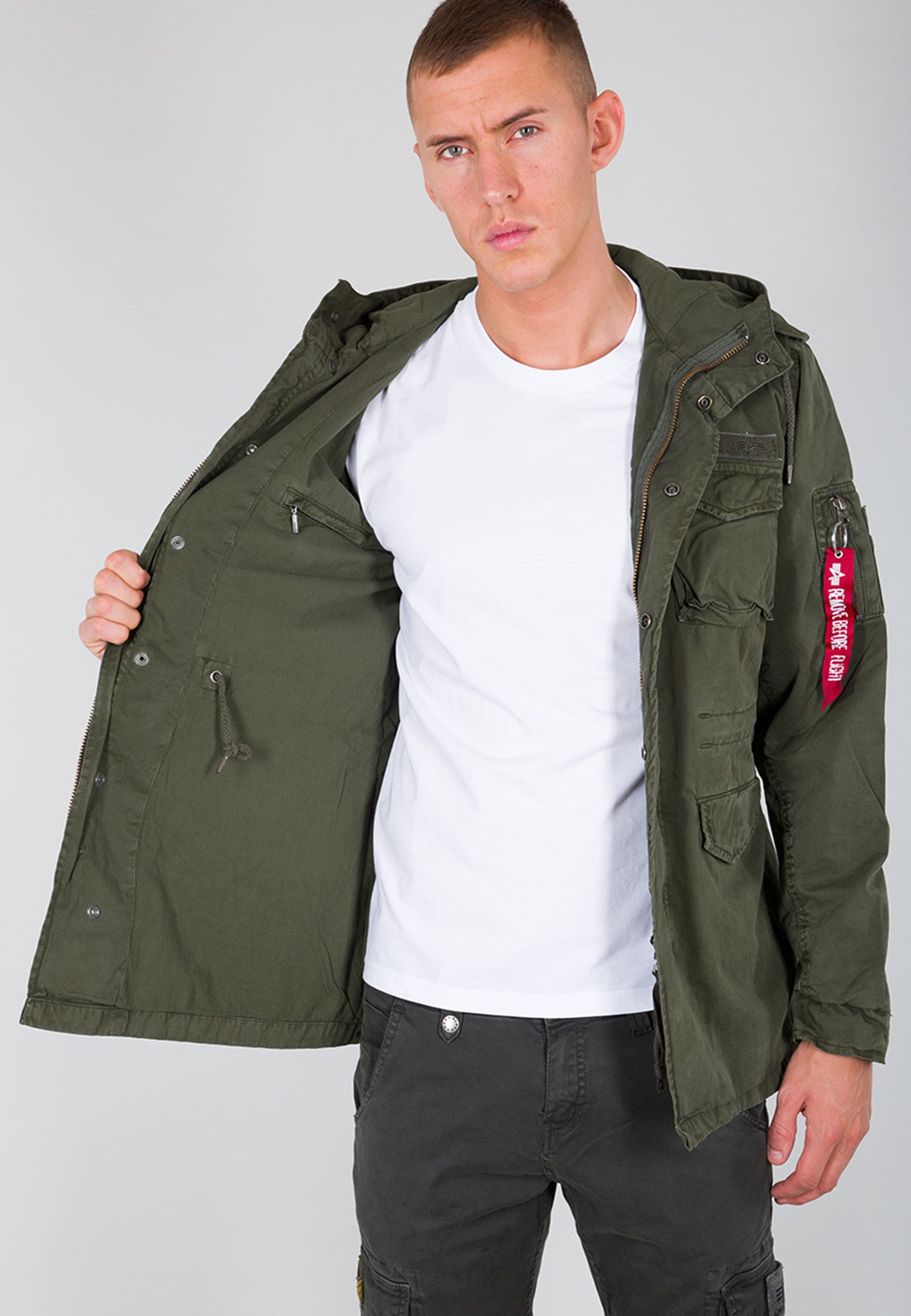 Hooded clearance field jacket