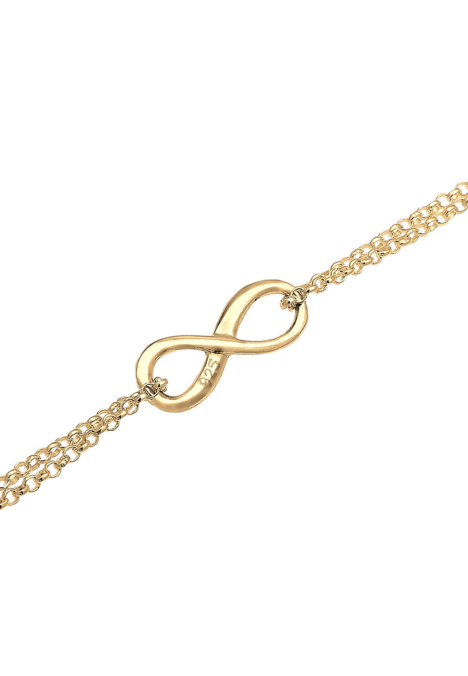 Elli Collier »Choker Erbskette Infinity Unendlichkeit 925 Silber«