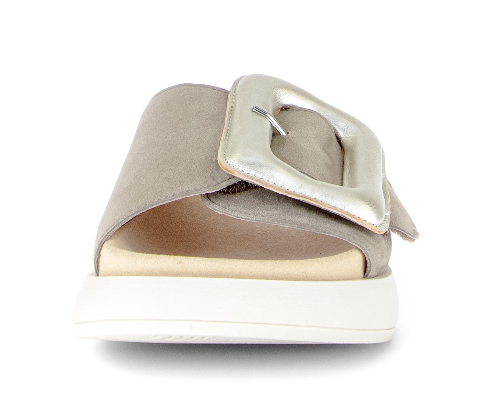 Gabor Pantolette Mules Grey/Silver 39 3