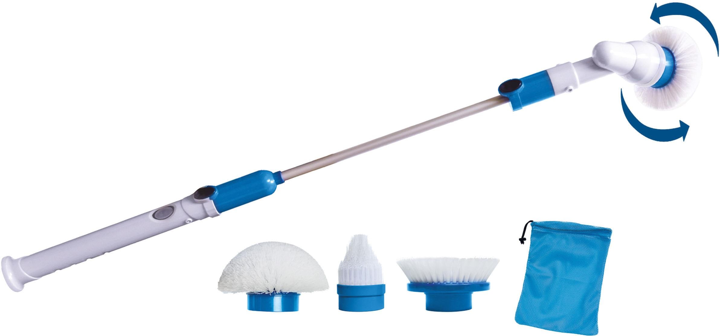 MediaShop Reinigungsbürste »HURRICANE SPIN SCRUBBER«, Set, 7 St., aus Kunststoff-Silikon