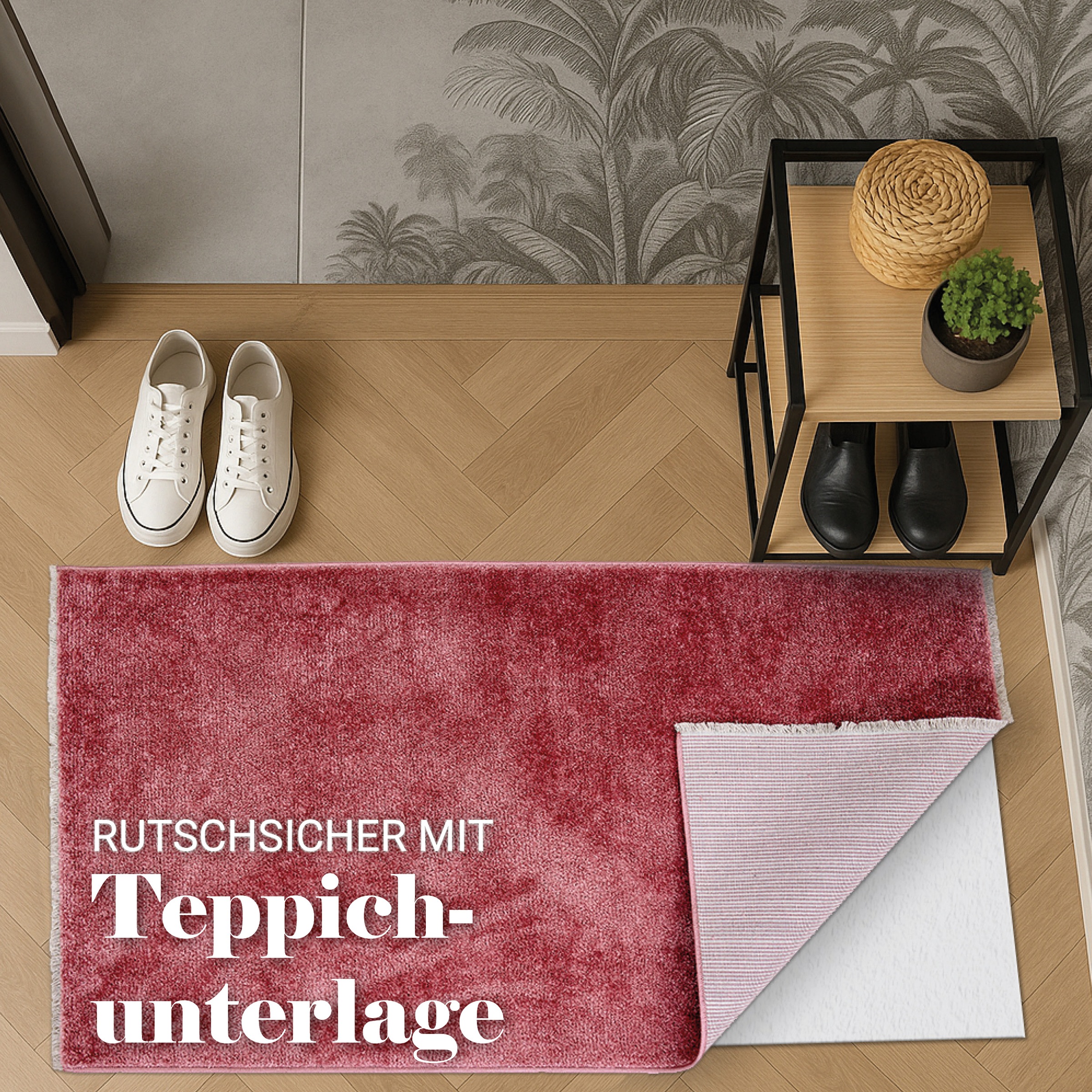 ASTRA Teppich »Stevie 250«, rechteckig, 9 mm Höhe, weicher Kurzflor, gewebt, Wohnzimmer, Schlafzimmer