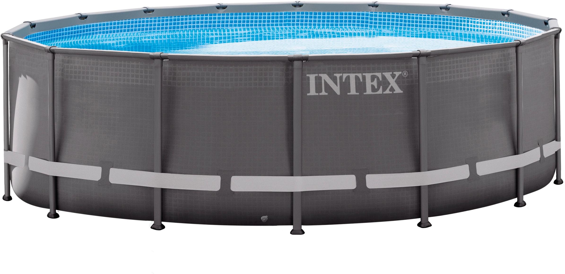 Intex Pool »Ultra XTR Frame™ Pool Komplett-Set, Intex«, (Set, 5 tlg.)