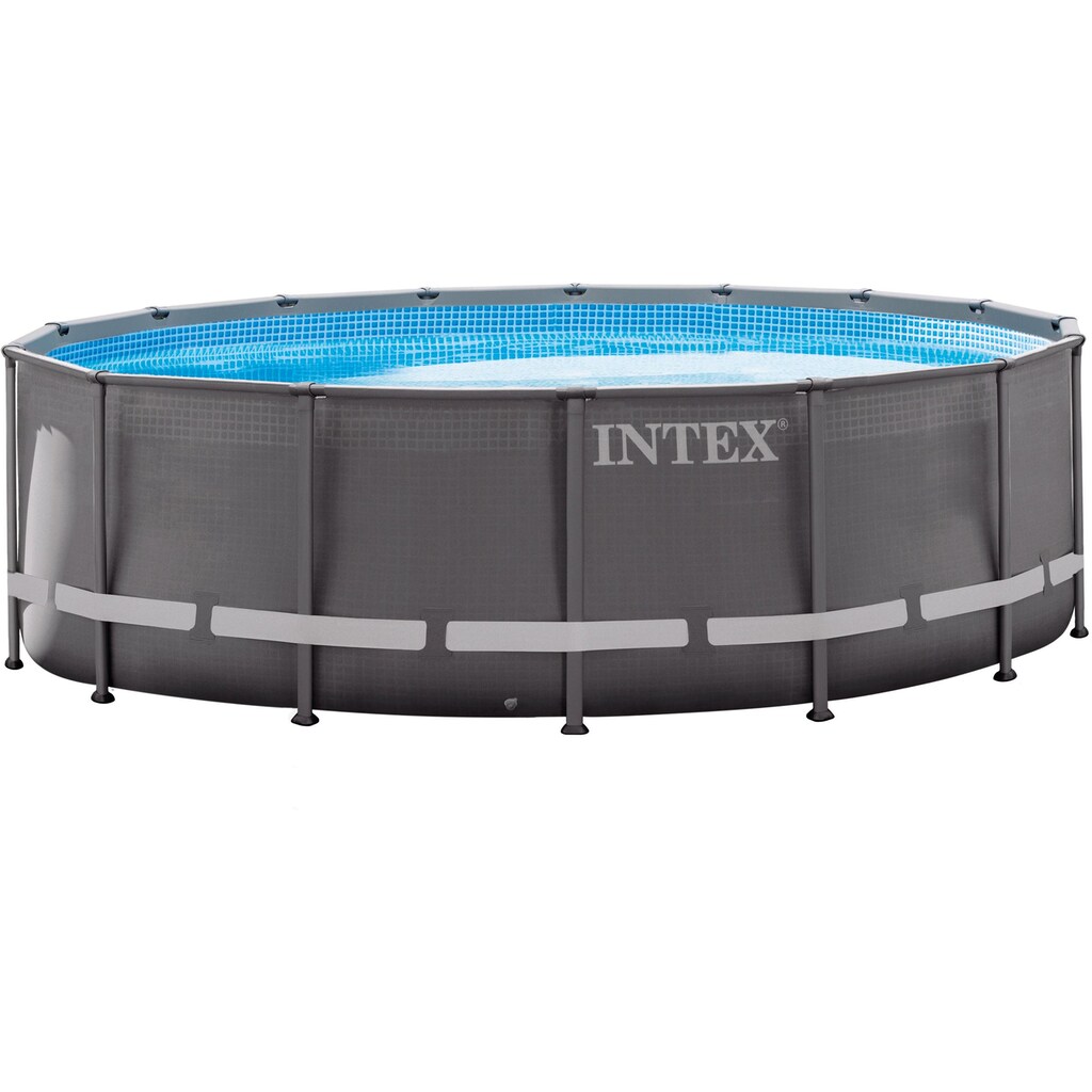 Intex Pool »Ultra XTR Frame™ Pool Komplett-Set, Intex«, (Set, 5 tlg.)