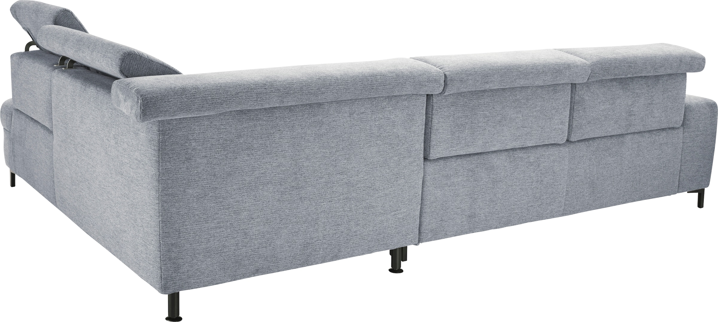 set one by Musterring Ecksofa »SO 3400 Sitzhöhe 47cm oder 49cm, Sitztiefe verstellbar, B/T 317/220 cm«, Kaltschaumpolsterung, Flachgewebe, whlw. mit weiteren Funktionen
