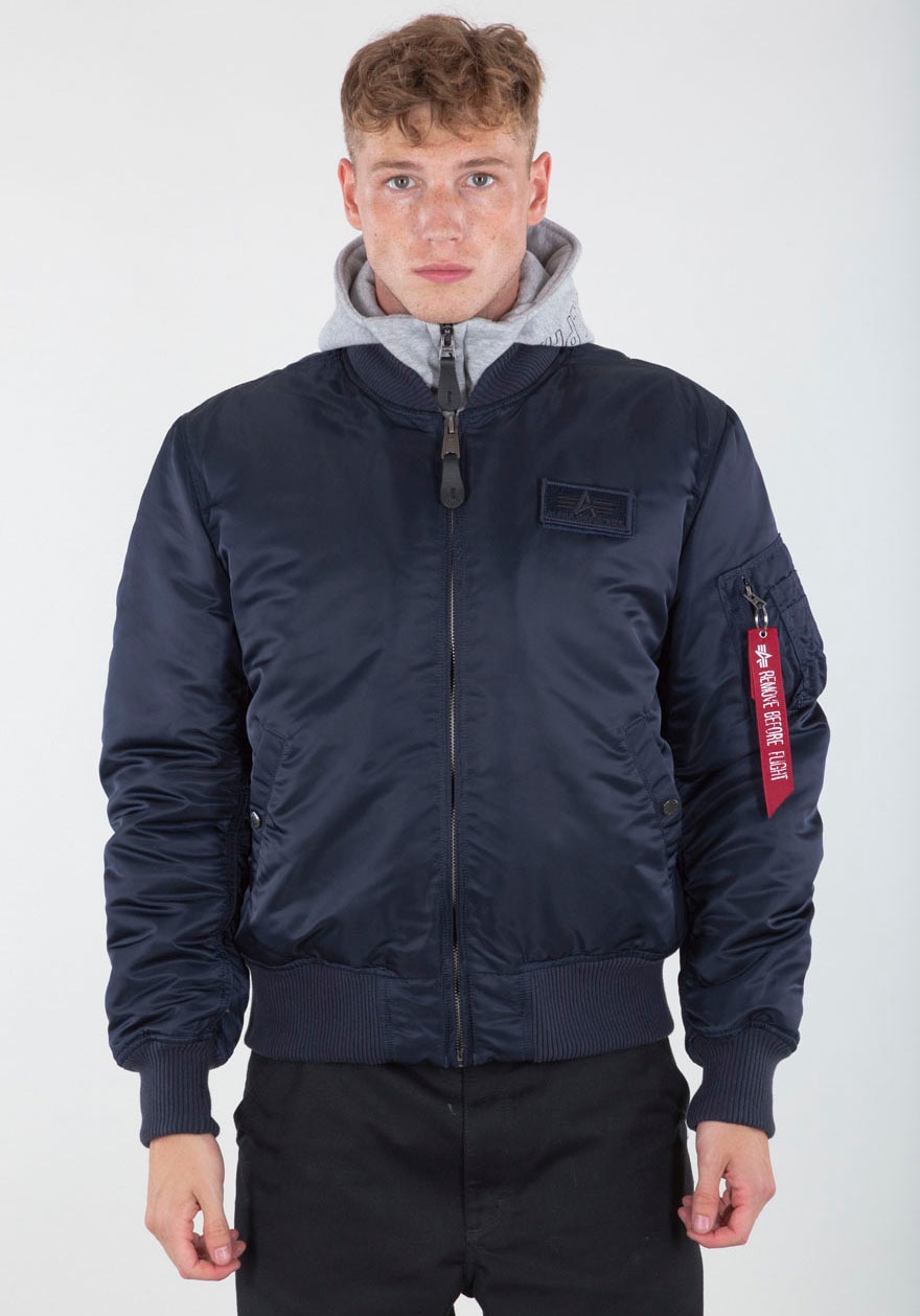 Alpha Industries Bomberjacke »MA-1 D-TEC«, mit Kapuze