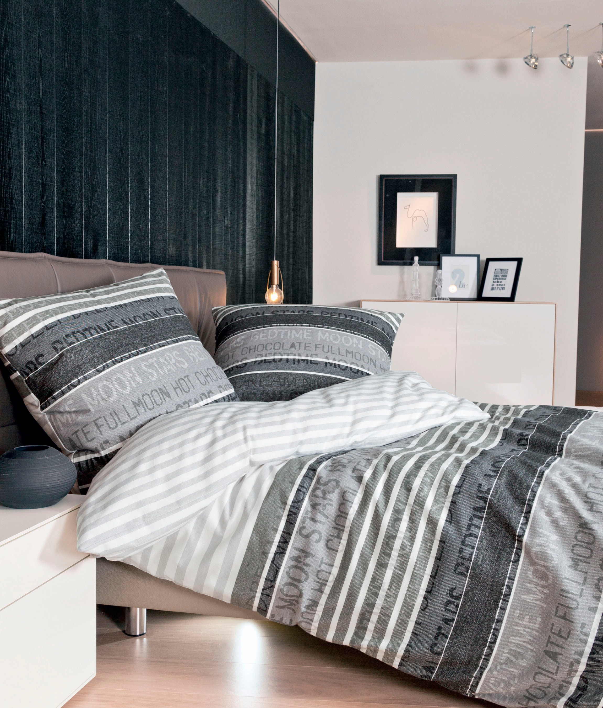 Janine Bettwäsche "DAVOS 6481" 3 Stk. in verschiedenen Qualitäten, moderne günstig online kaufen