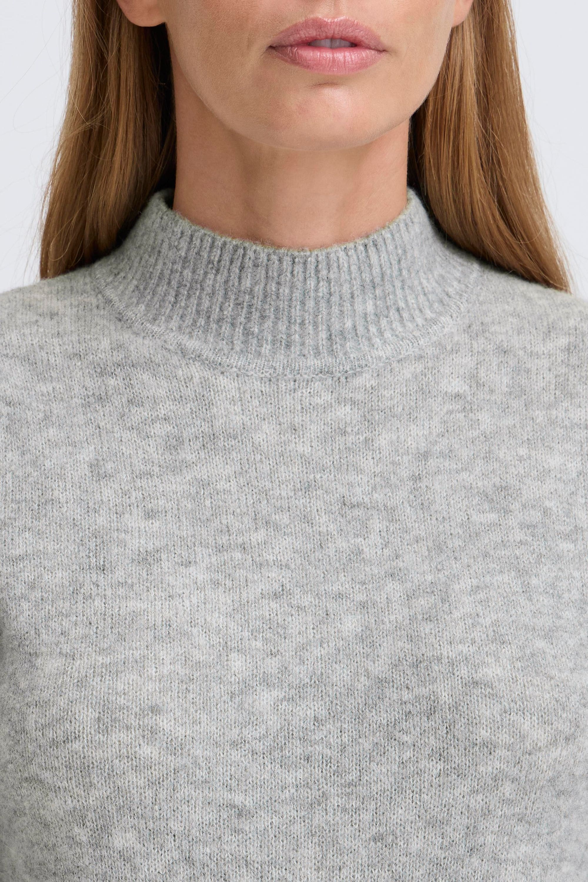 OXMO Strickfleece-Pullover »Strickpullover OXISIF«