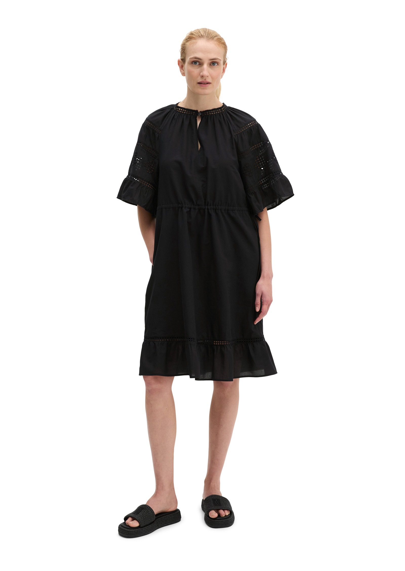 Marc O'Polo Minikleid »aus besticktem Baumwoll-Voile«