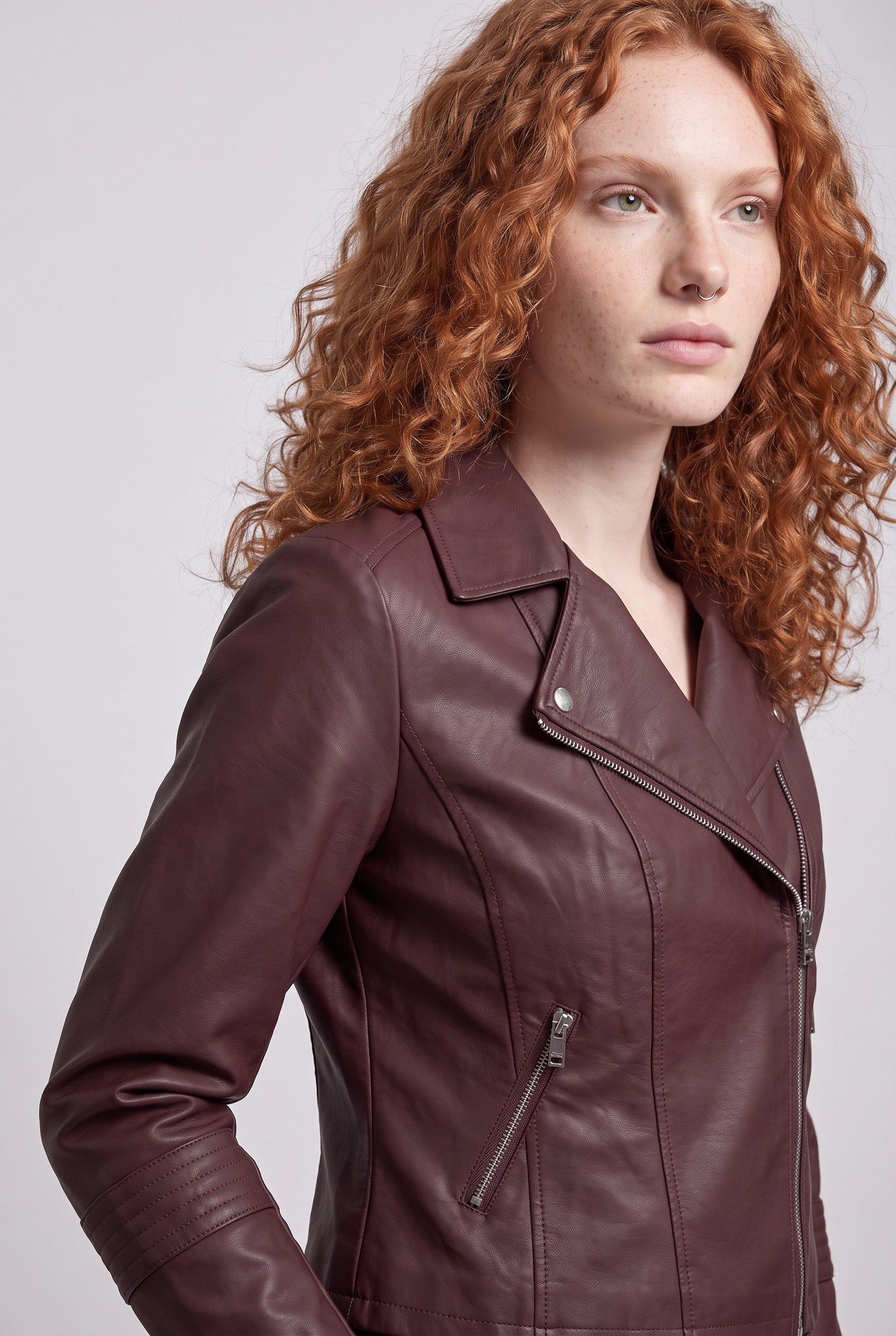 ONLY CARMAKOMA Lederimitatjacke "CAREMMY FAUX LEATHER BIKER NOOS" Lederimitat