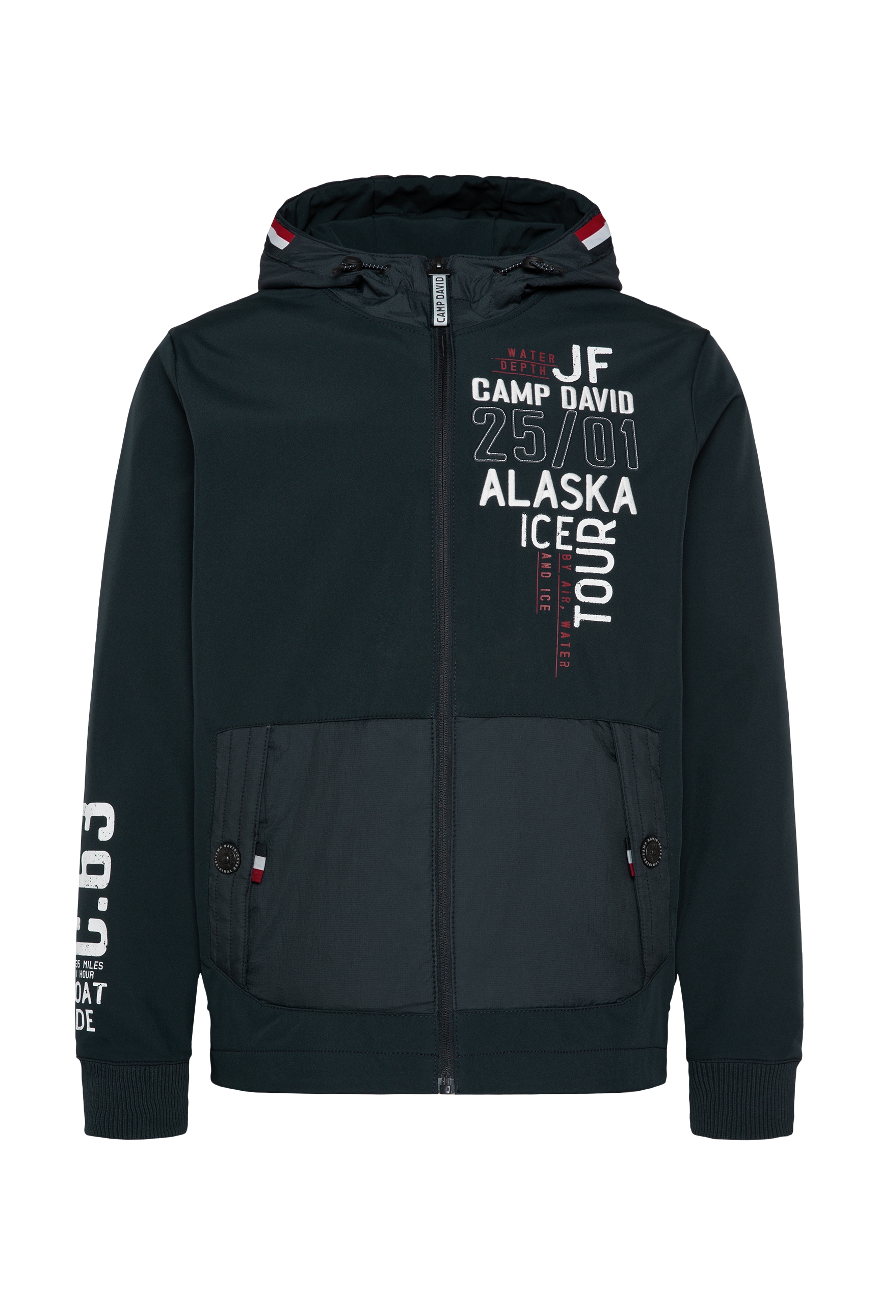 Regatta Jackets Camp David Softshell Jacke Rot Camp David Jacket