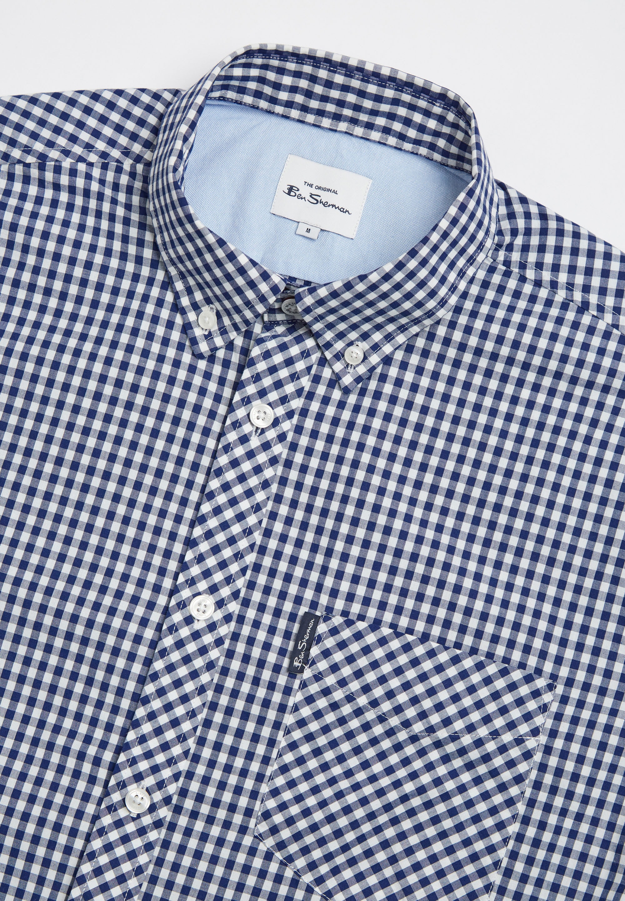Ben Sherman Langarmhemd »Signature Gingham«, Signature Lamgarm Gingham-Hemd