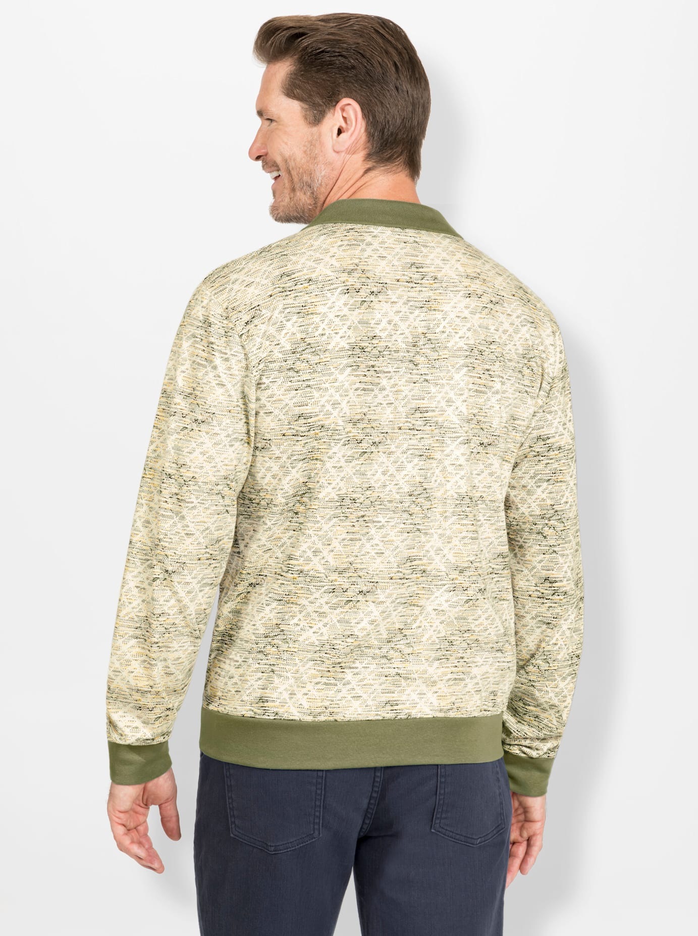 Marco Donati Poloshirt "Langarm-Poloshirt" 1 Stk. günstig online kaufen