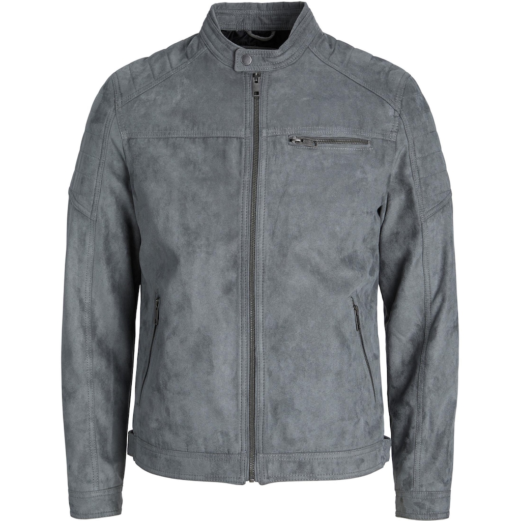 Jack & Jones Bikerjacke »ROCKY JACKET«, ohne Kapuze