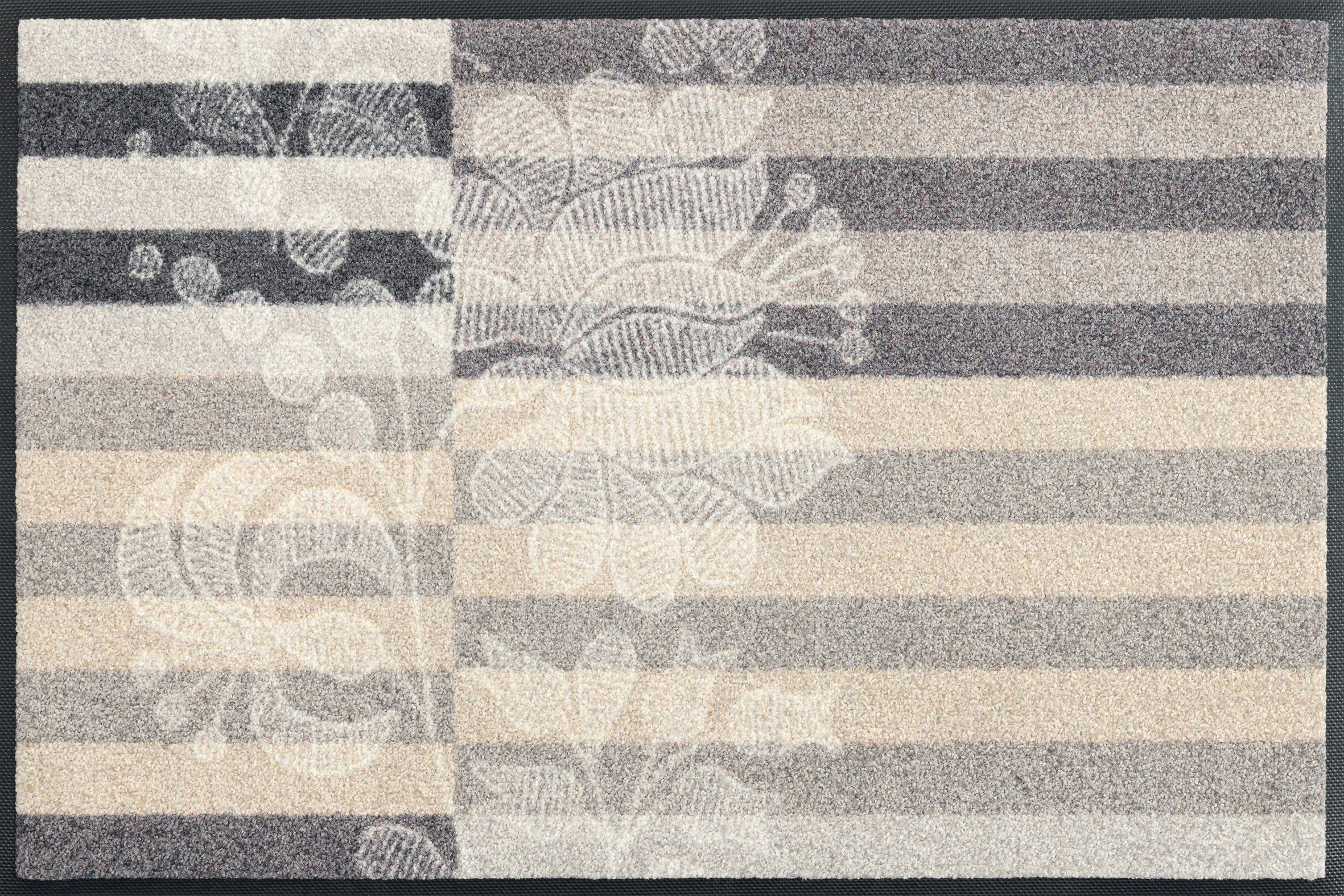 wash+dry by Kleen-Tex Teppich "und Läufer Botanica Shadow" rechteckig 7 mm Höhe