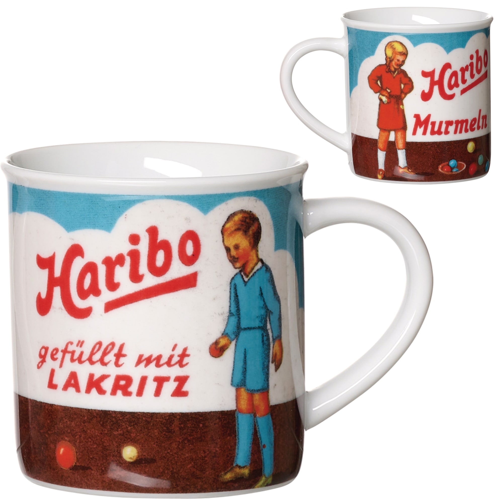 Ritzenhoff & Breker Becher "HARIBO Retro, Lakritz, 380 ml" spülmaschinenfes günstig online kaufen