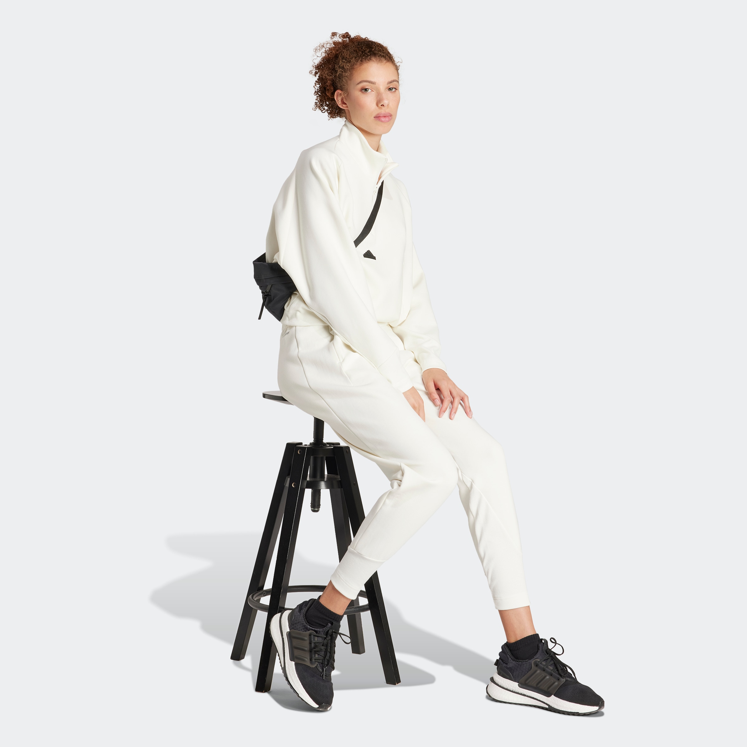 Sweatjacke Z.N.E. (1 | Sportswear tlg.) »W adidas QZ«, kaufen BAUR online