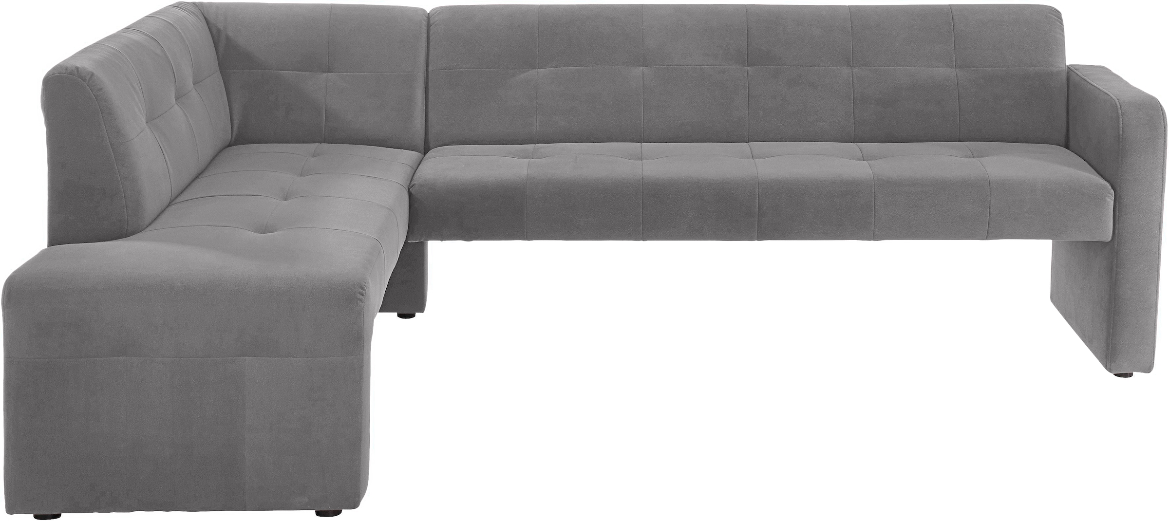 exxpo - sofa fashion Eckbank »Barista, bequem und elegant, hohe Bodenfreiheit,«, moderne Sitz- und Rückenverarbeitung, frei im Raum stellbar
