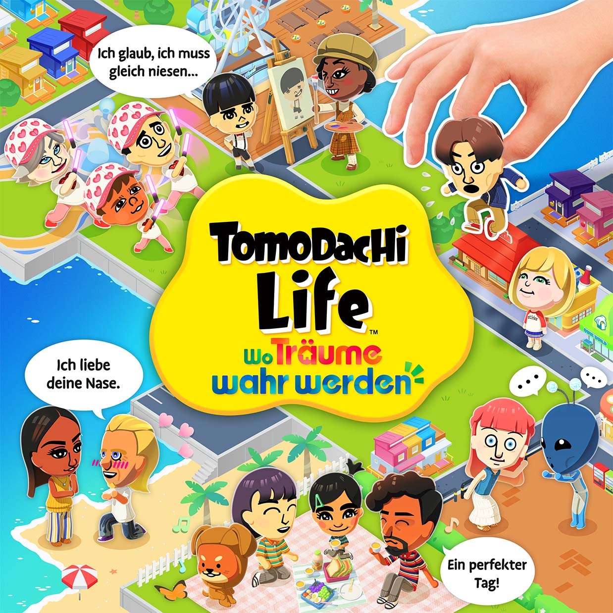 Nintendo Switch Spielekonsole »Nintendo Switch Lite + Tomodachi Life: Wo Träume wahr werden« 32 GB