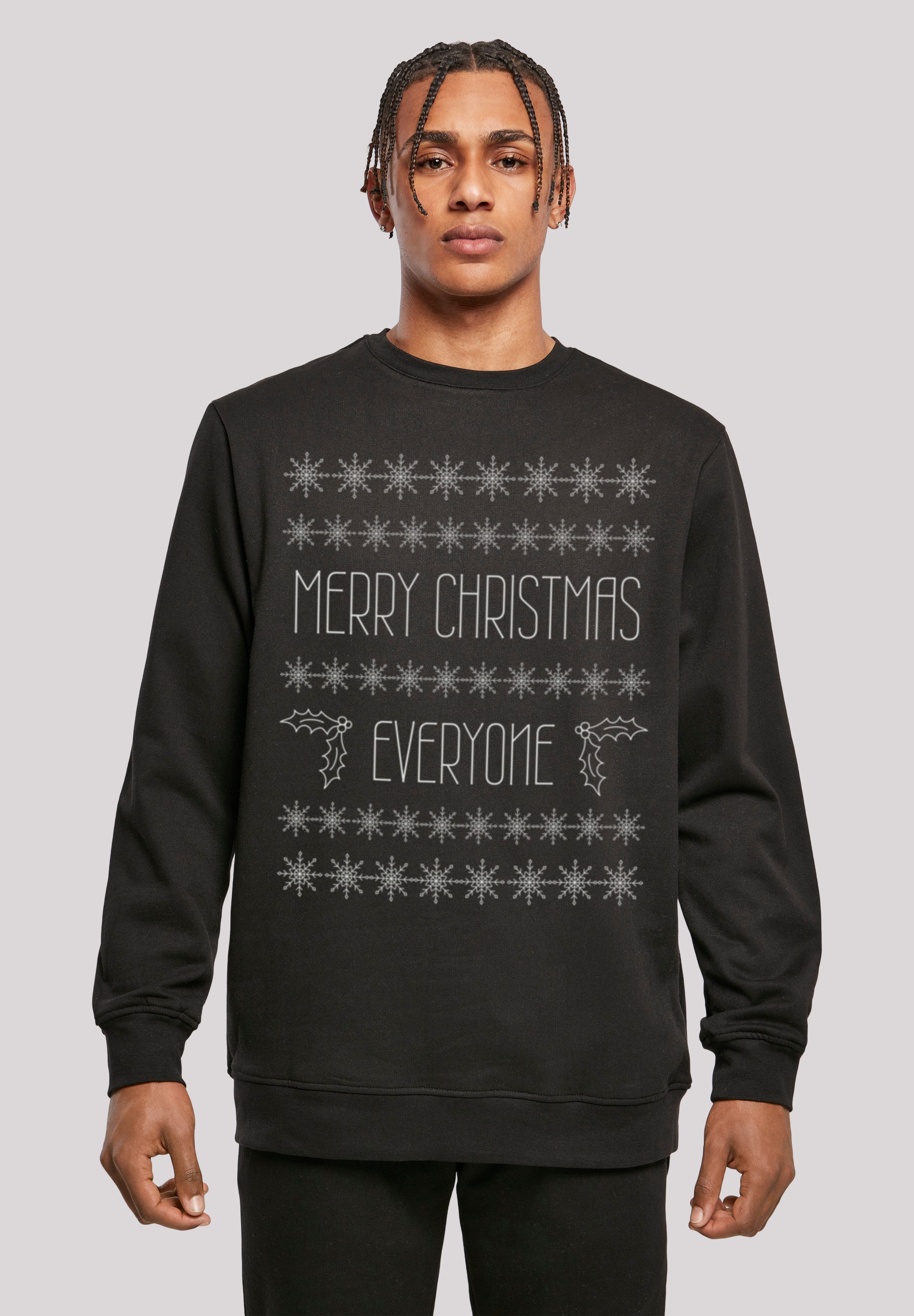 F4NT4STIC Kapuzenpullover "Merry Christmas Everyone Weihnachten", Print günstig online kaufen