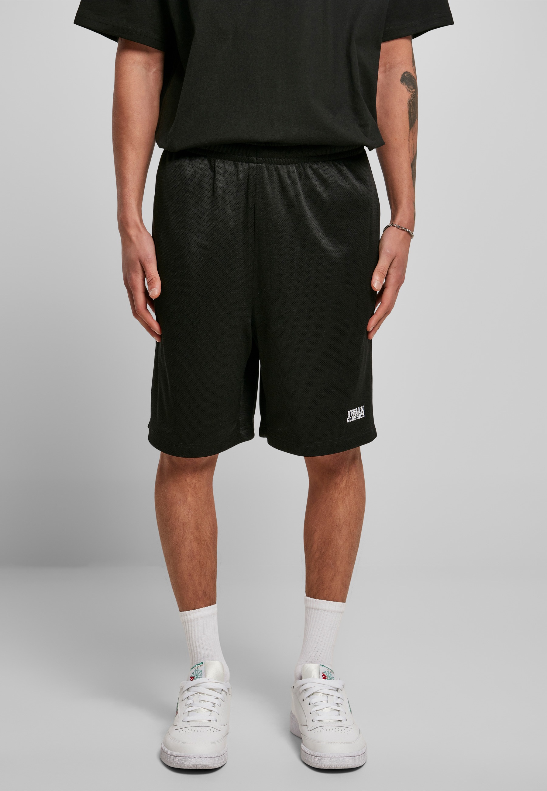 URBAN CLASSICS Stoffhose »Urban Classics Herren Basic Mesh Shorts«