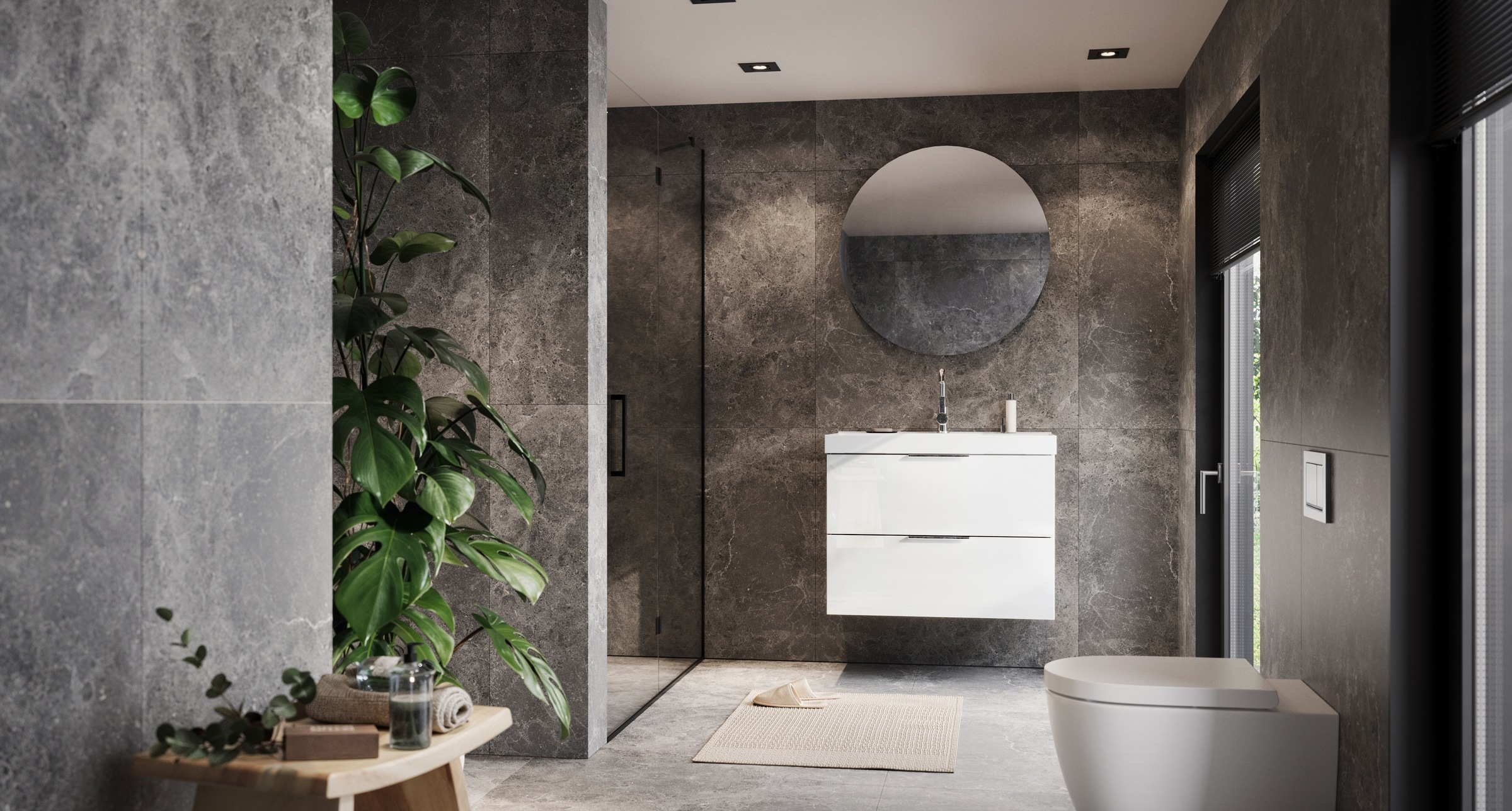 GERMANIA Waschtisch "Bisbee" 1 Stk. tlg. Waschtisch mit Glasfront in versch günstig online kaufen