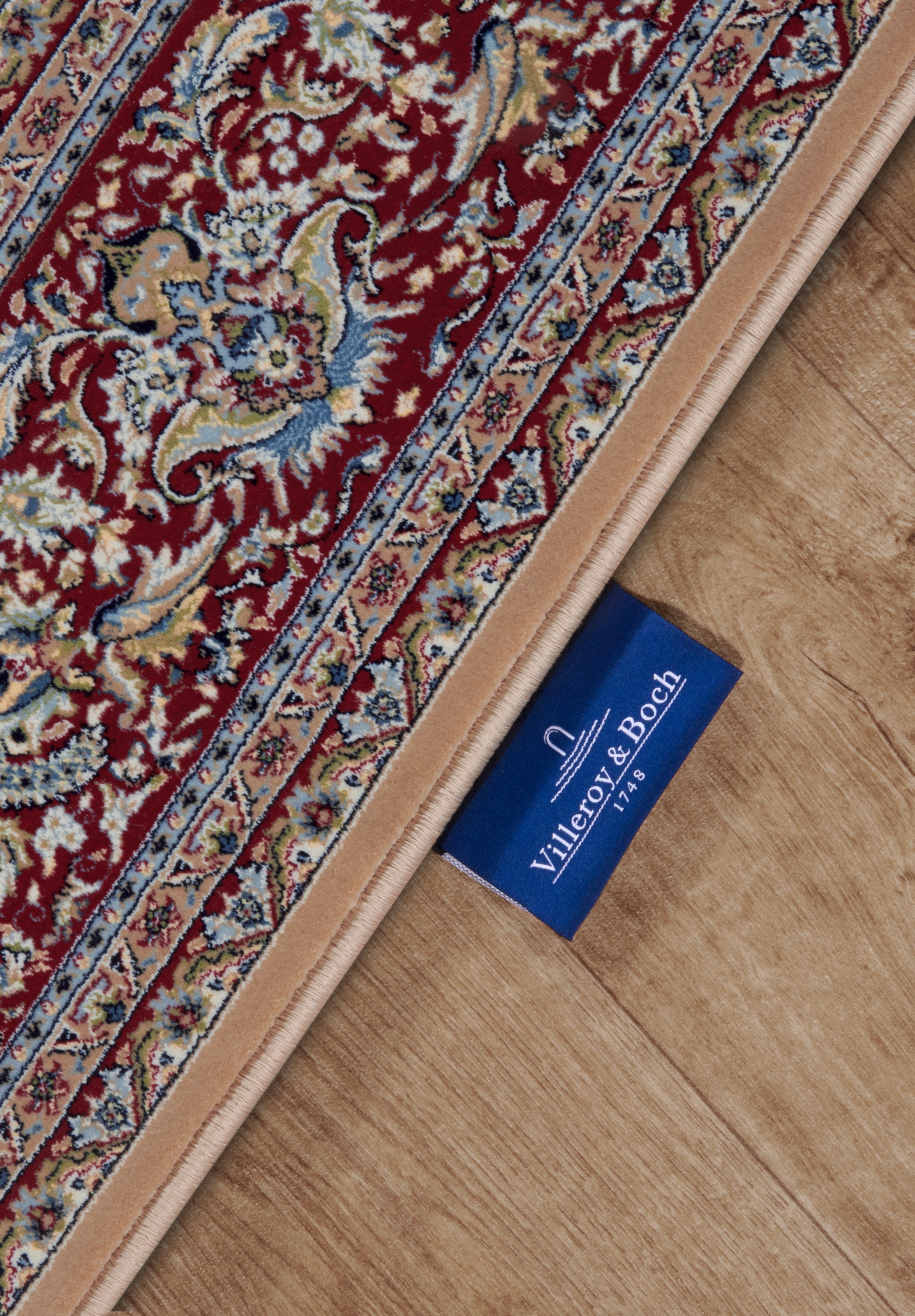 Villeroy & Boch Teppich »Alfred«, rechteckig, 7 mm Höhe, Orientalisch, Fransen, Wohnzimmer, Schlafzimmer, Klassisch, Kurzflor