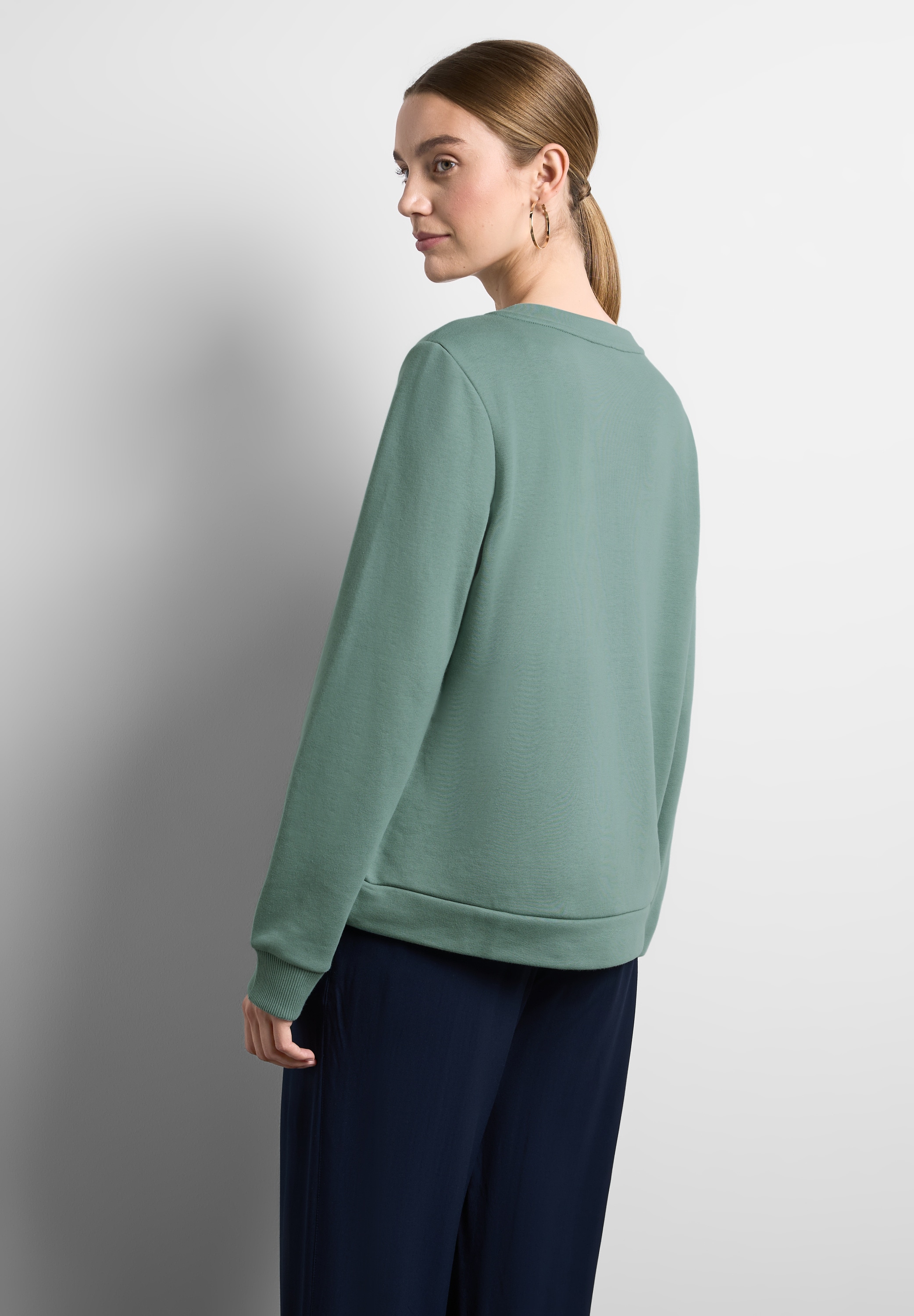 STREET ONE Sweatshirt, mit Rundhalsausschnitt