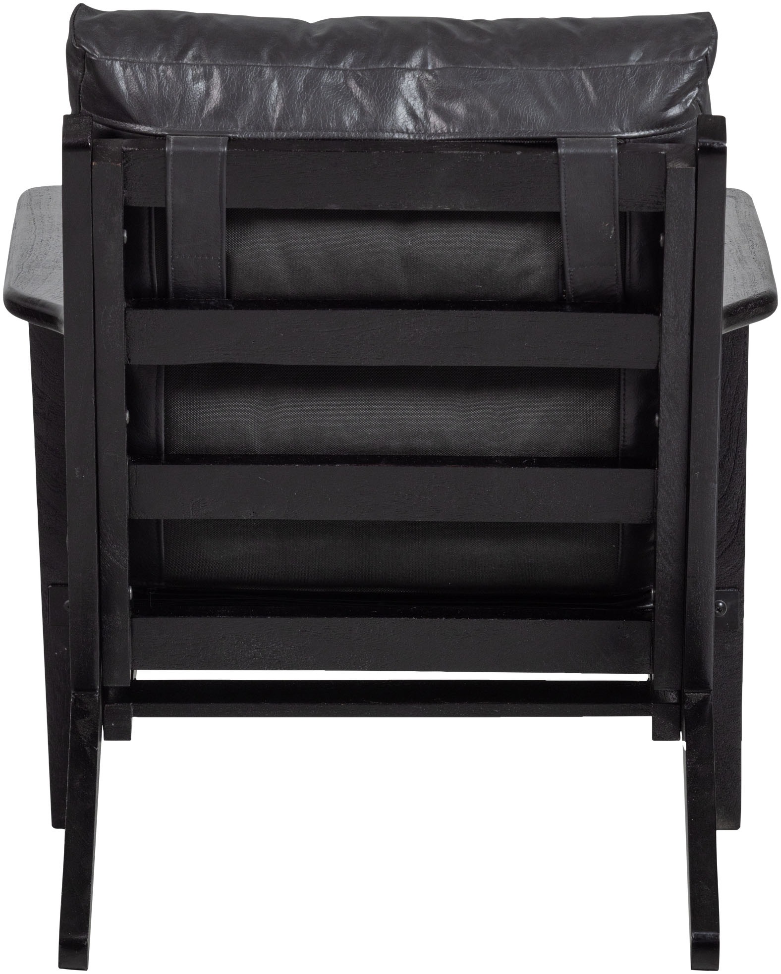 WOOOD Sessel »Houston«, Rahmen aus Akazienholz, maximale Belastbarkeit 150 kg, H 86 cm