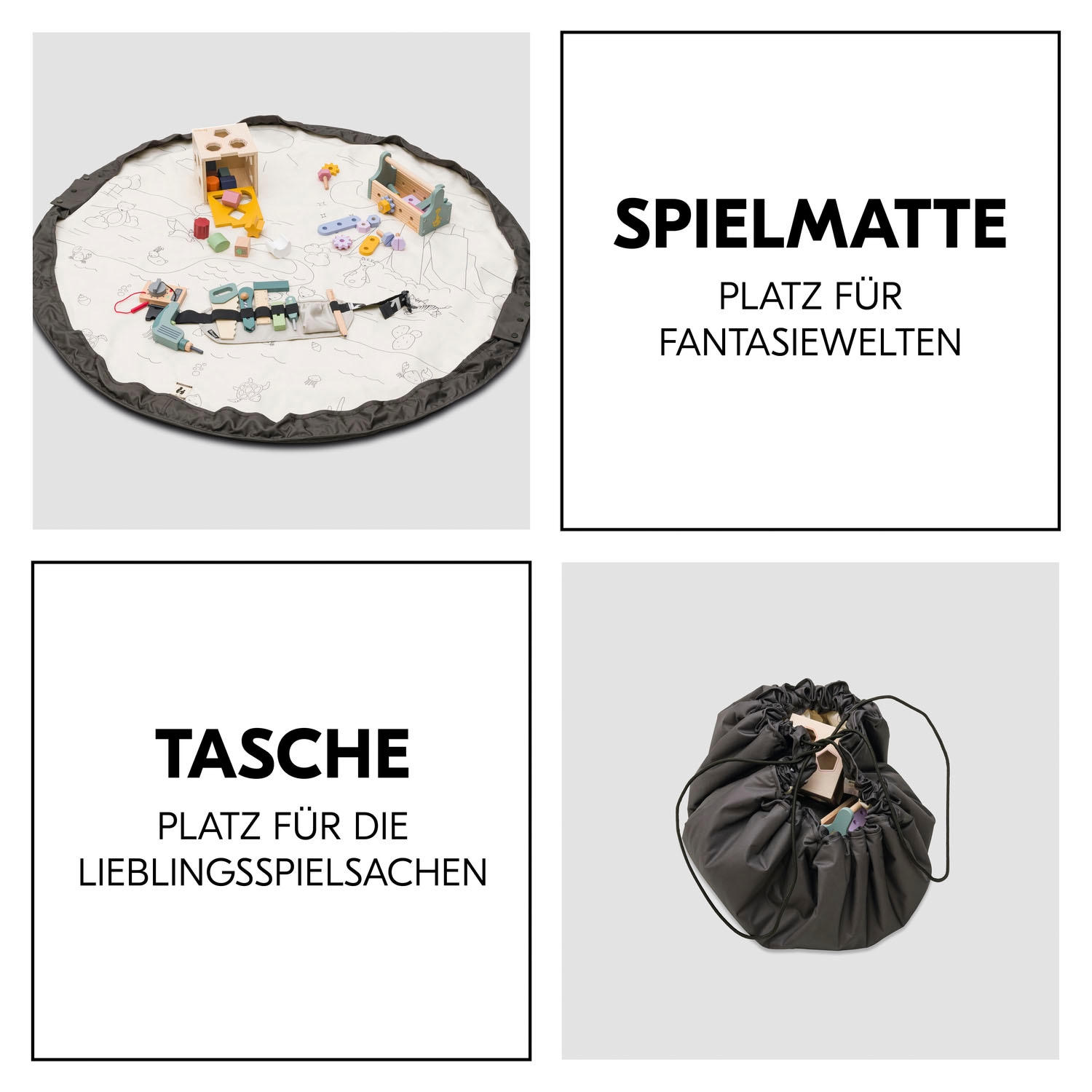 Hauck Spielmatte »Play N Tidy«