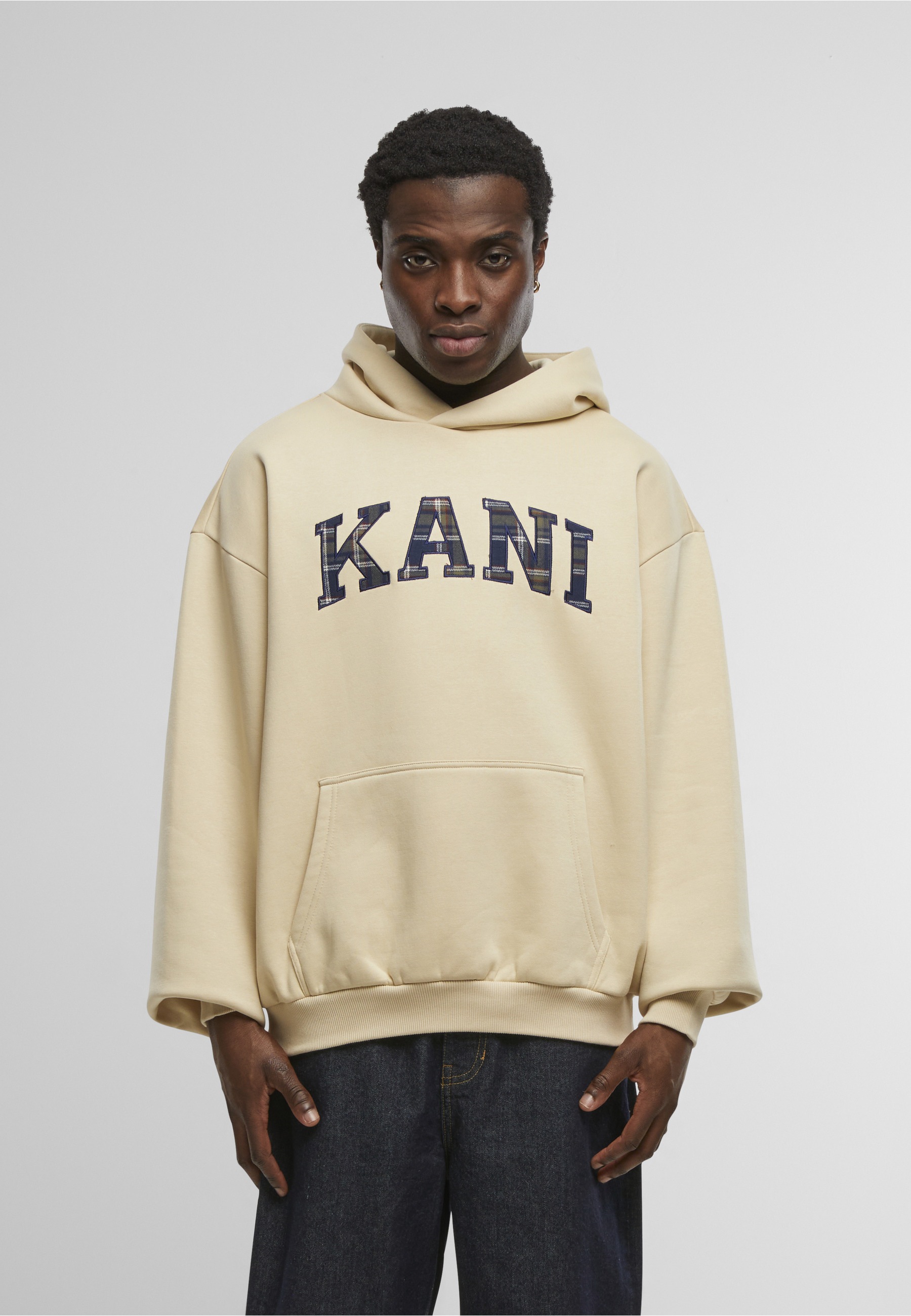 Karl Kani Kapuzensweatshirt »Karl Kani Serif Check Os Hoodie«, 1
