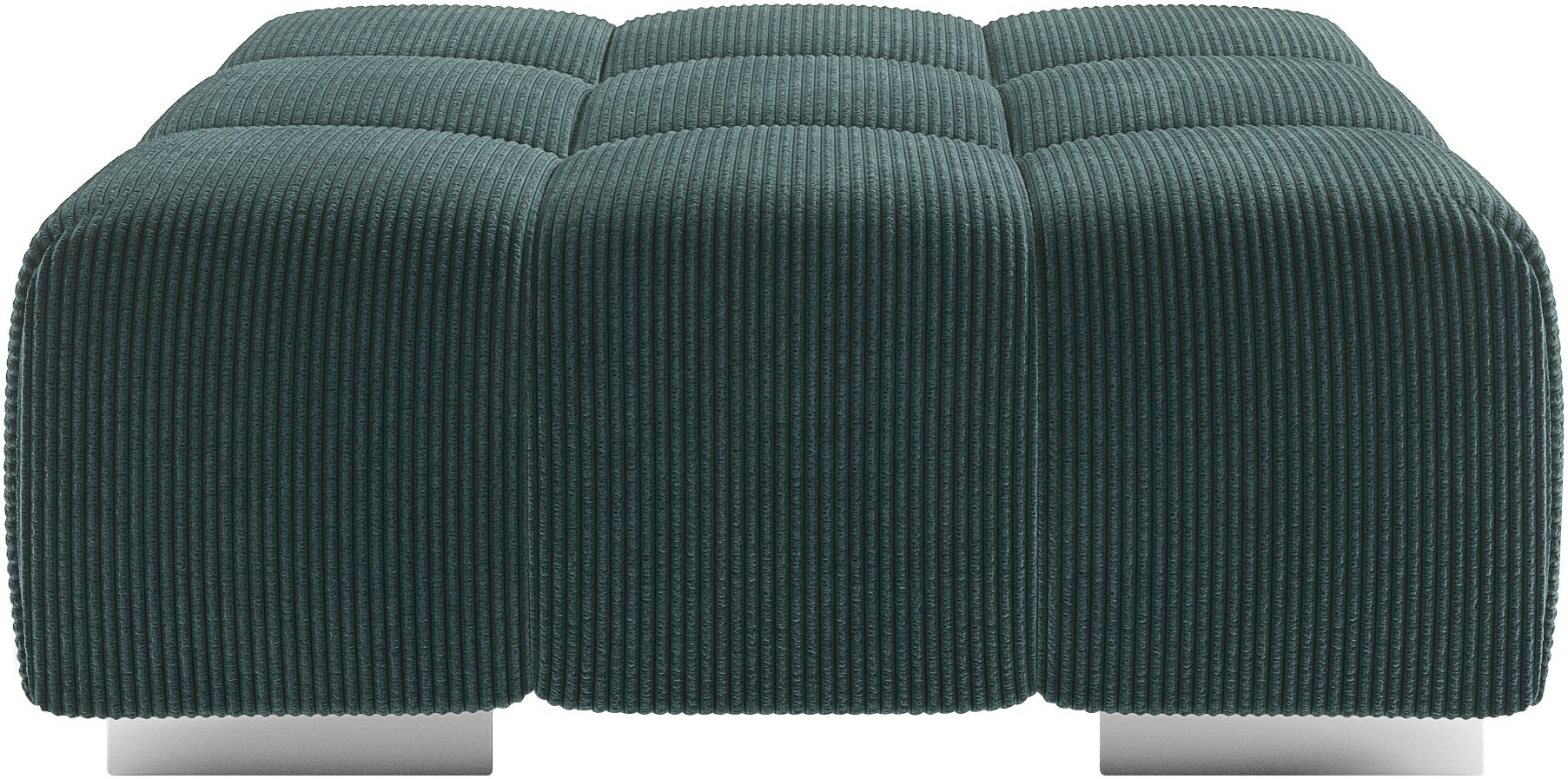 Hocker COTTA "Orion", hunter, B:103cm H:42cm T:103cm, 100% Polyester, Hocker, Hocker 2