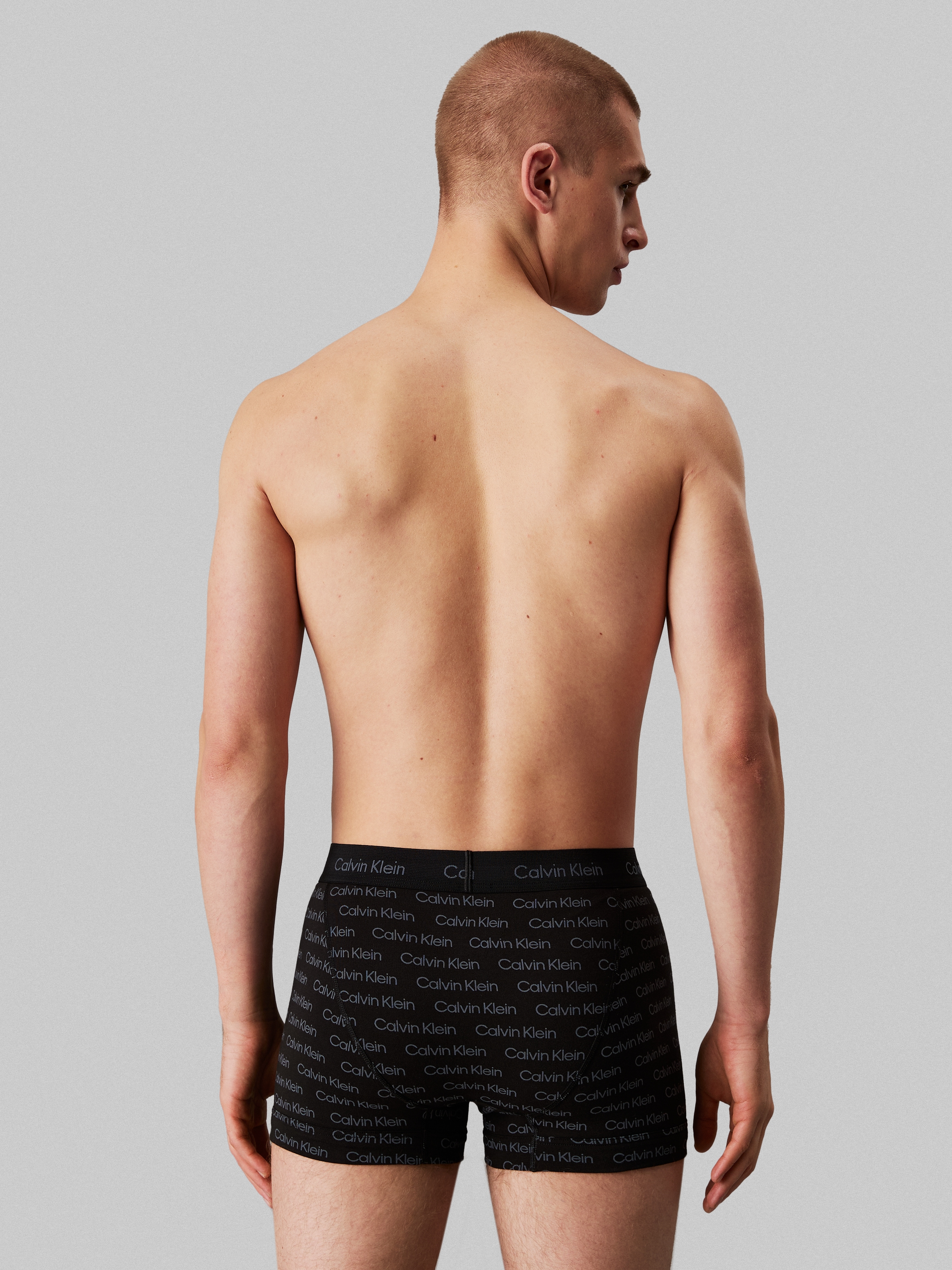 Calvin Klein Underwear Trunk »CK TRUNK 3PK«, (Packung, 3 St., 3er-Pack), mit Logoschriftzug am Wäschebund