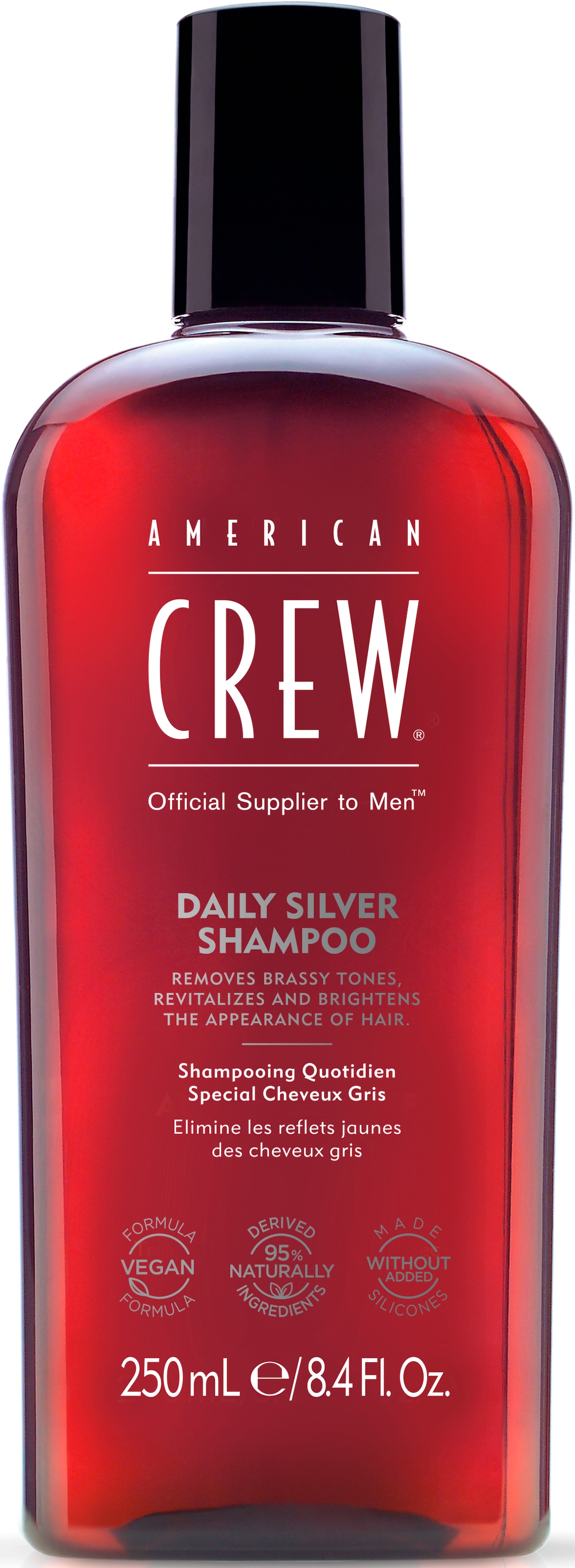 American Crew Haarshampoo »Daily Silver Shampoo 250 ml«, (1 tlg.)