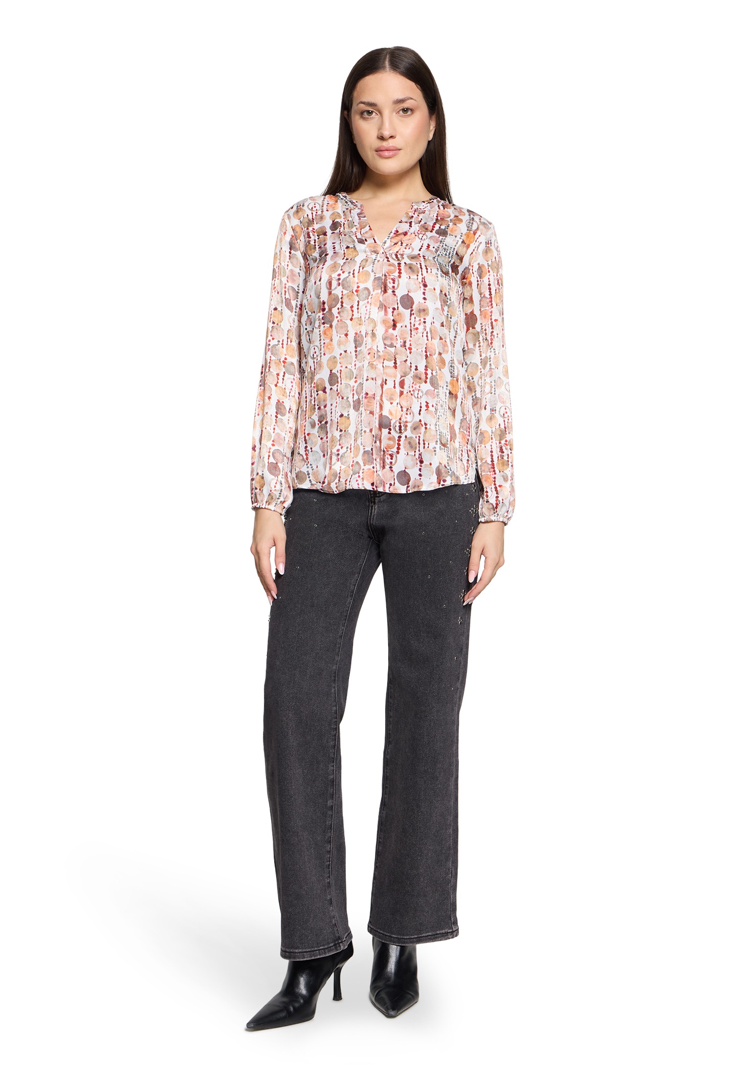 Cartoon Stretch-Jeans »Damen mit Strass«