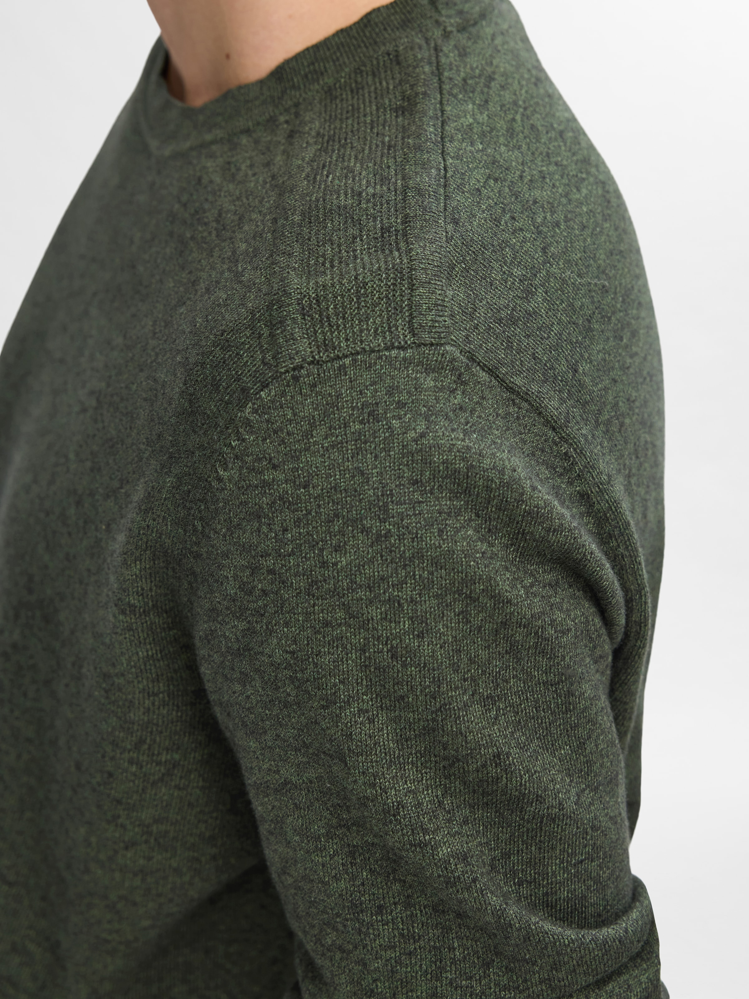 SELECTED HOMME Strickpullover »SLHBERG CREW NECK NOOS«