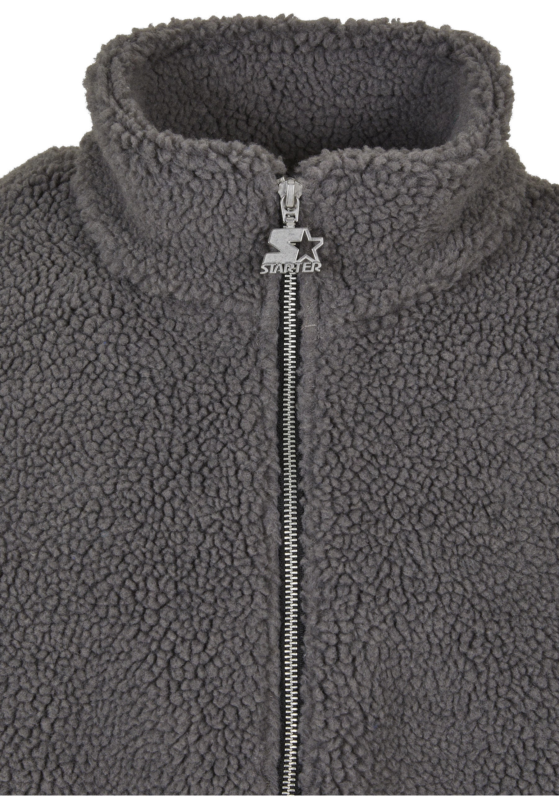 Starter Black Label Winterjacke »Starter Black Label Herren Starter Sherpa Fleece Jacket« 1 Stk. tlg. ohne Kapuze
