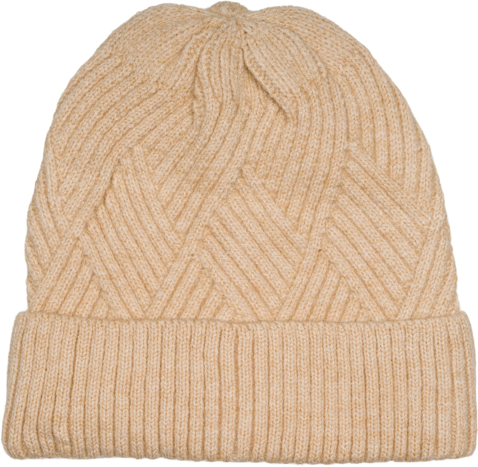 styleBREAKER Strickmütze "Strickmütze mit Rauten Rippmuster" 1 Stk.
