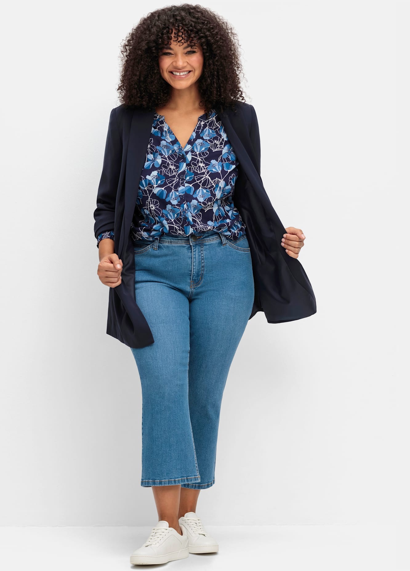 Sheego 7/8-Jeans, (1 tlg.) günstig online kaufen