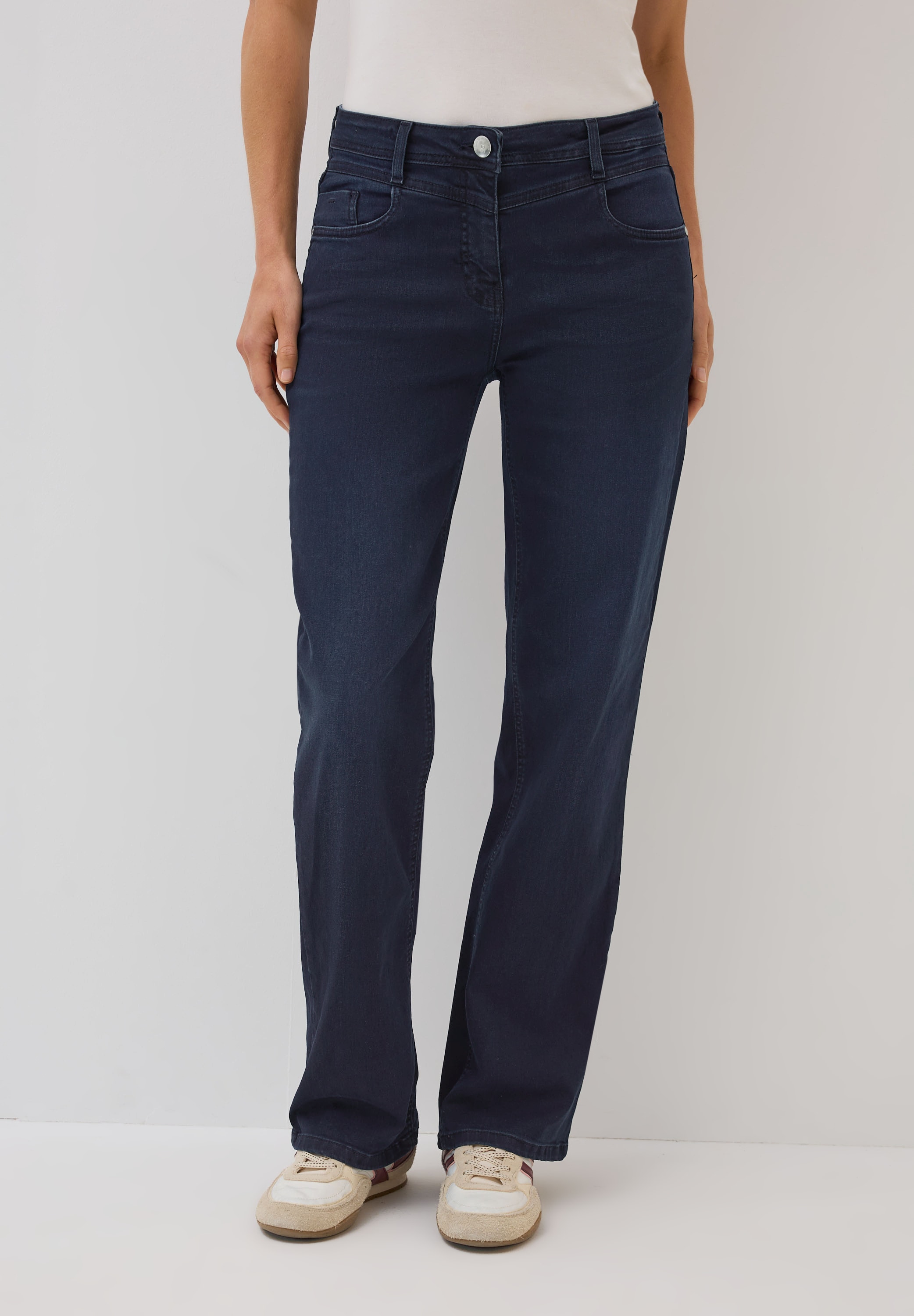 Cecil Loose-fit-Jeans, High Waist