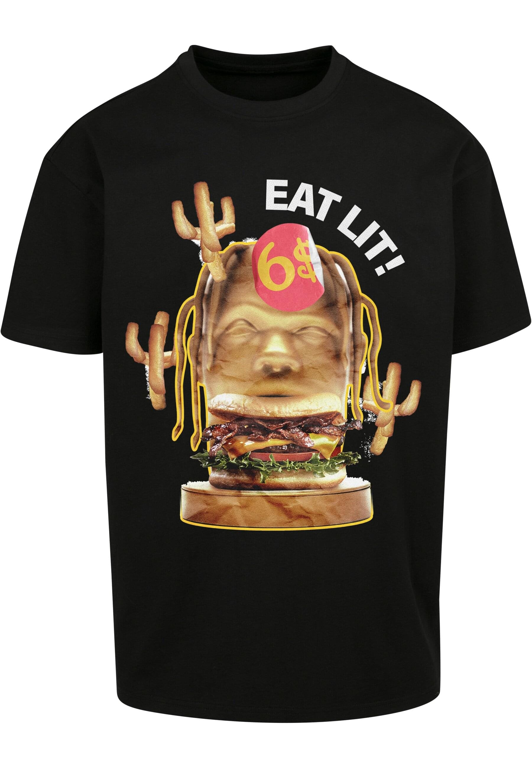 MisterTee T-Shirt "MisterTee Unisex Eat Lit Oversize Tee" 1 Stk. tlg. günstig online kaufen