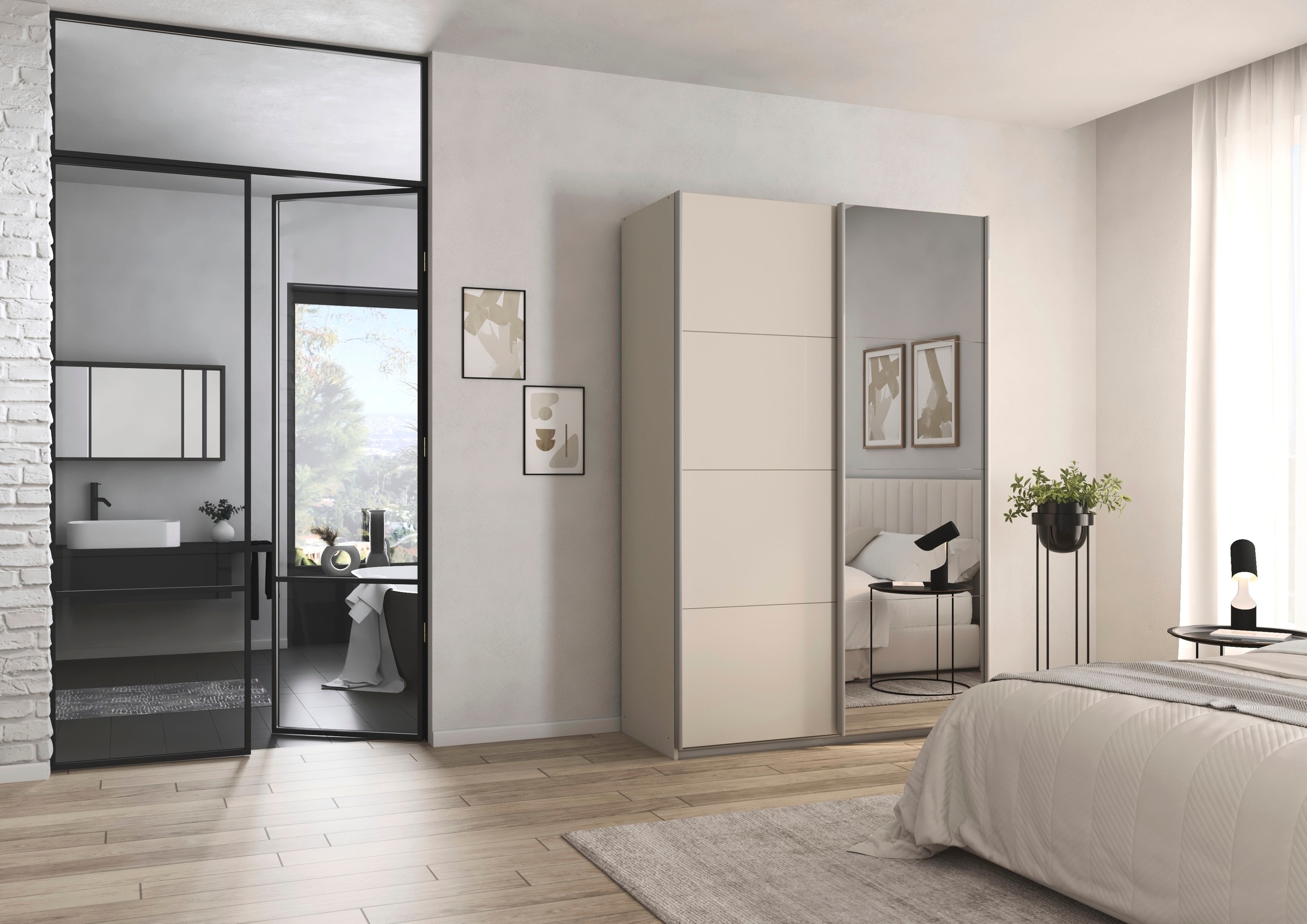 rauch Schwebetürenschrank "Kleiderschrank Schrank Garderobe Schlafzimmersch günstig online kaufen